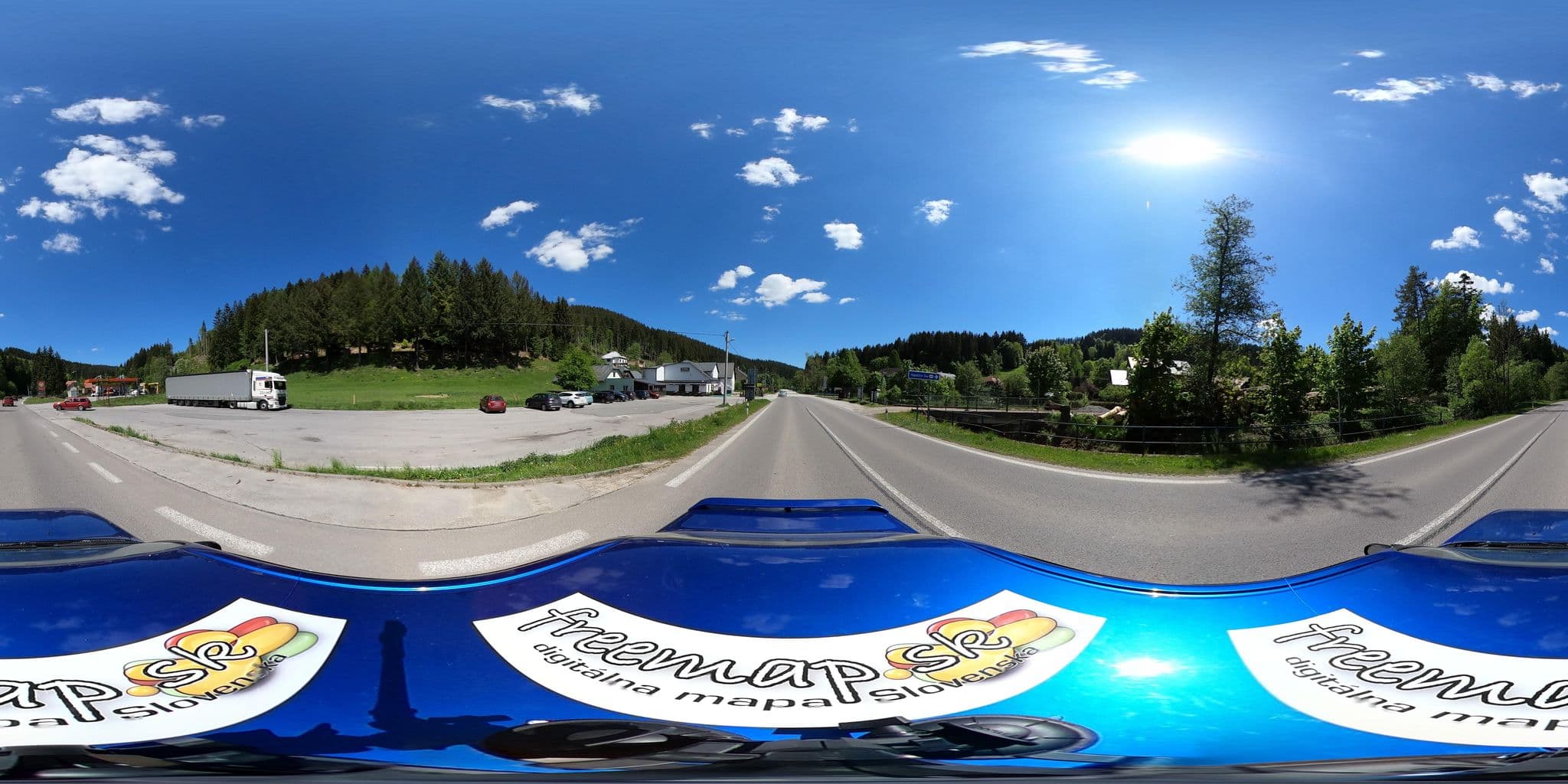 Street view near penzion adam, Makov — © t_ja (CC BY-SA · Mapillary)