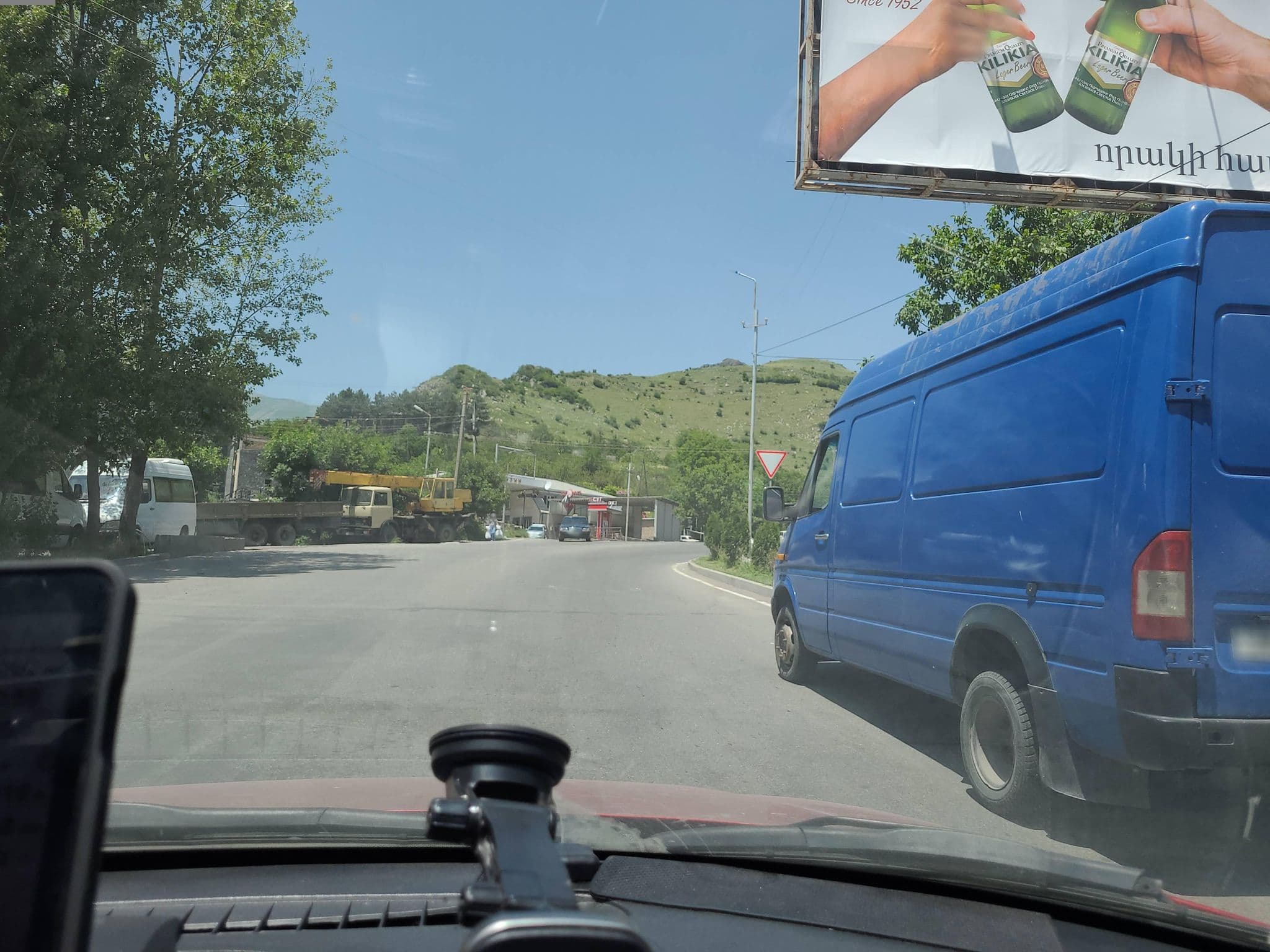 Street view near Mina Hotel Goris, Goris — © noktoborus (CC BY-SA · Mapillary)