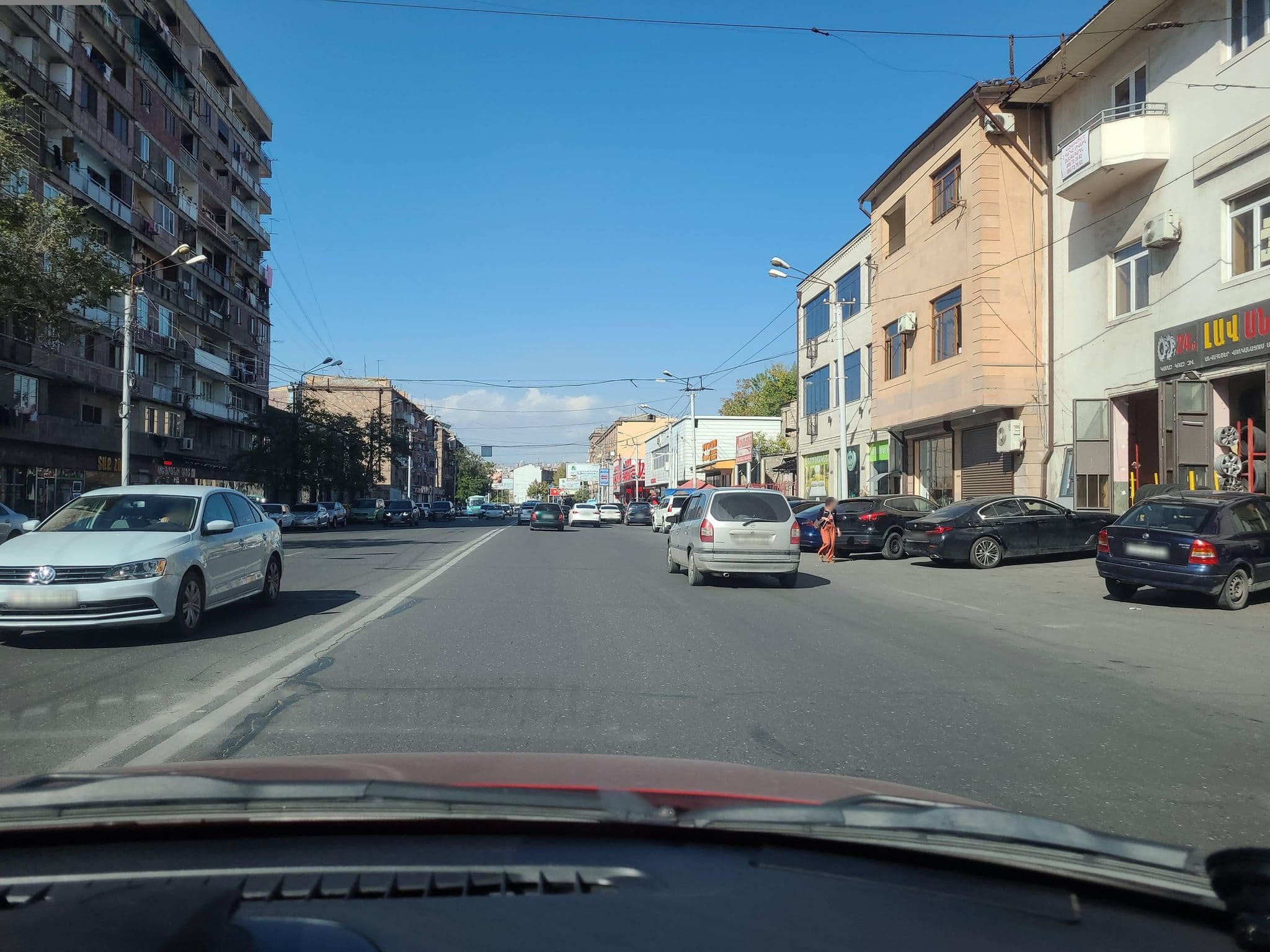 Street view near Sphera Hotel, Erebuni — © noktoborus (CC BY-SA · Mapillary)