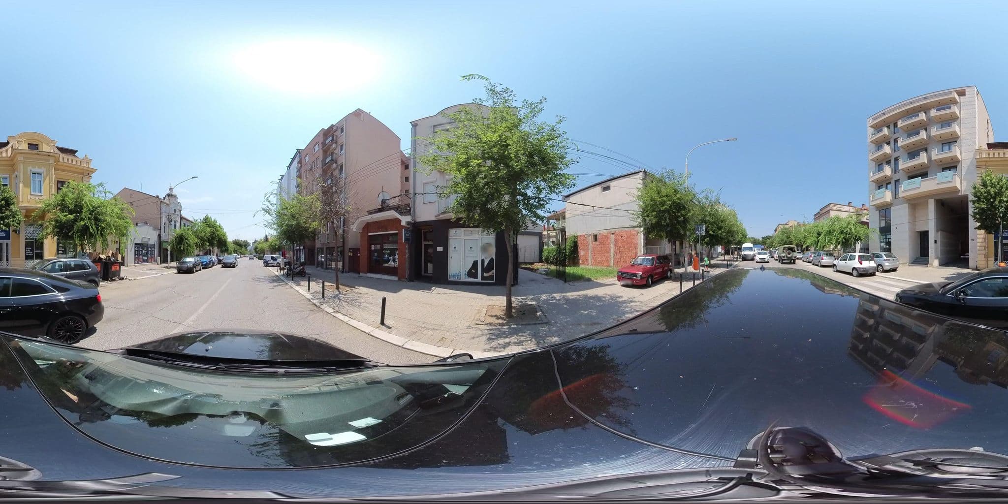 Street view near Hostel Nini, Kragujevac — © brackone (CC BY-SA · Mapillary)