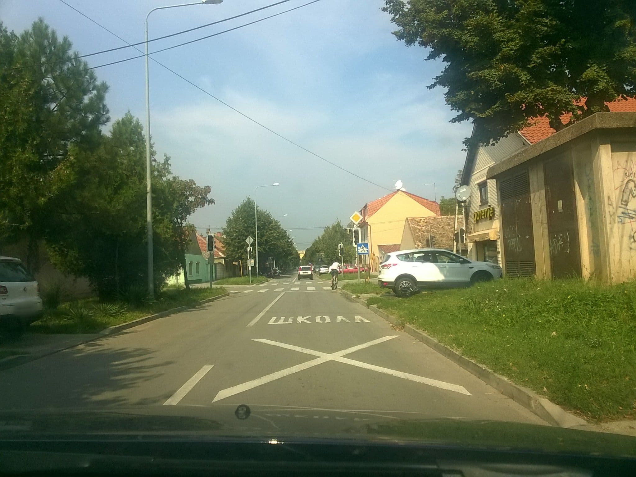 Street view near Konak, Pančevo — © milicahere (CC BY-SA · Mapillary)