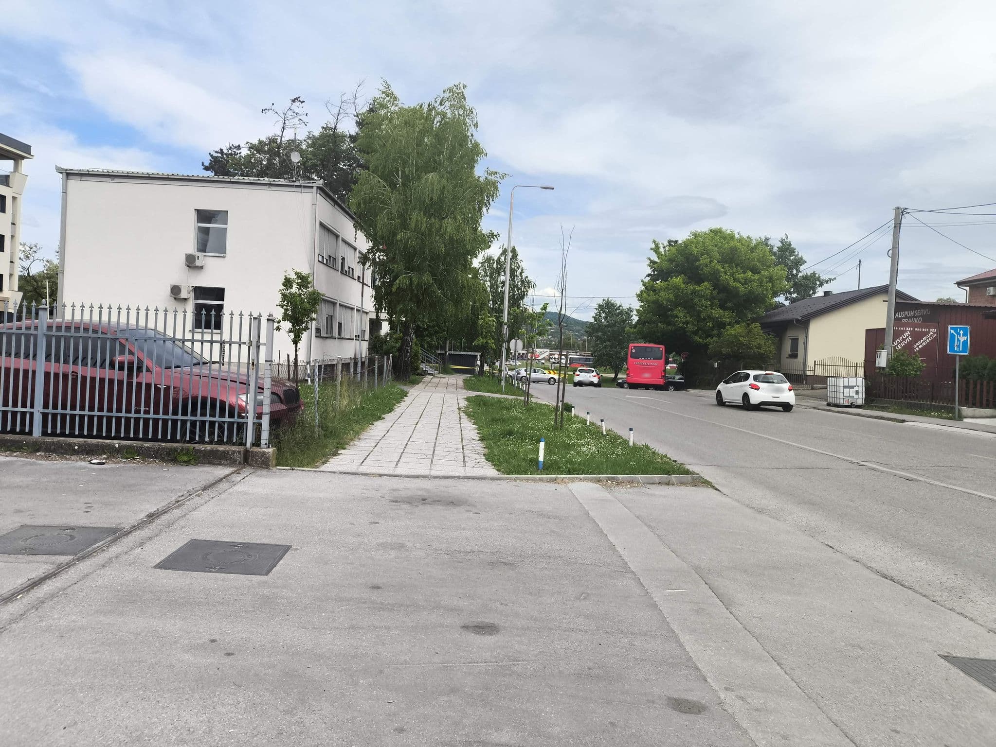 Street view near Hostel Gavrilo, Banja Luka — © nevals (CC BY-SA · Mapillary)