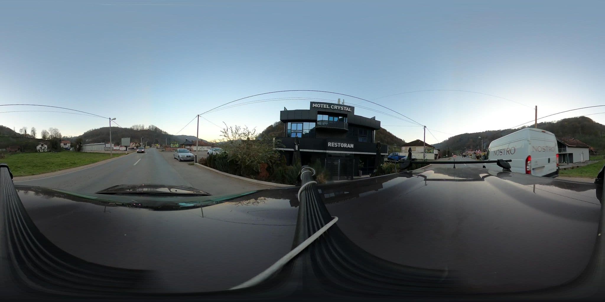 Street view near Motel Crystal, Milići — © Bosnia360 (CC BY-SA · Mapillary)