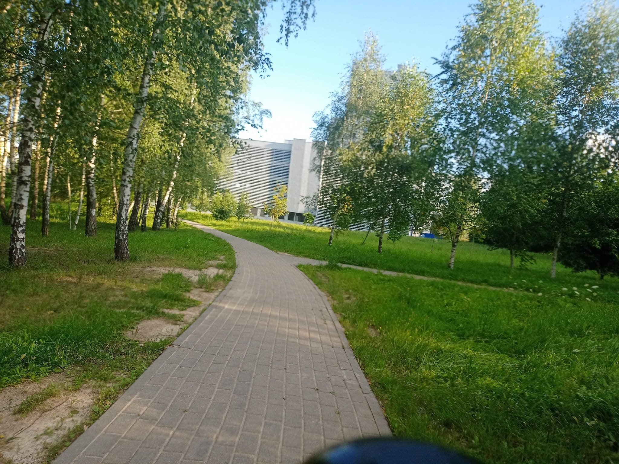 Street view near Курилка Лгк, Zhdanovichy — © Vodevil (CC BY-SA · Mapillary)