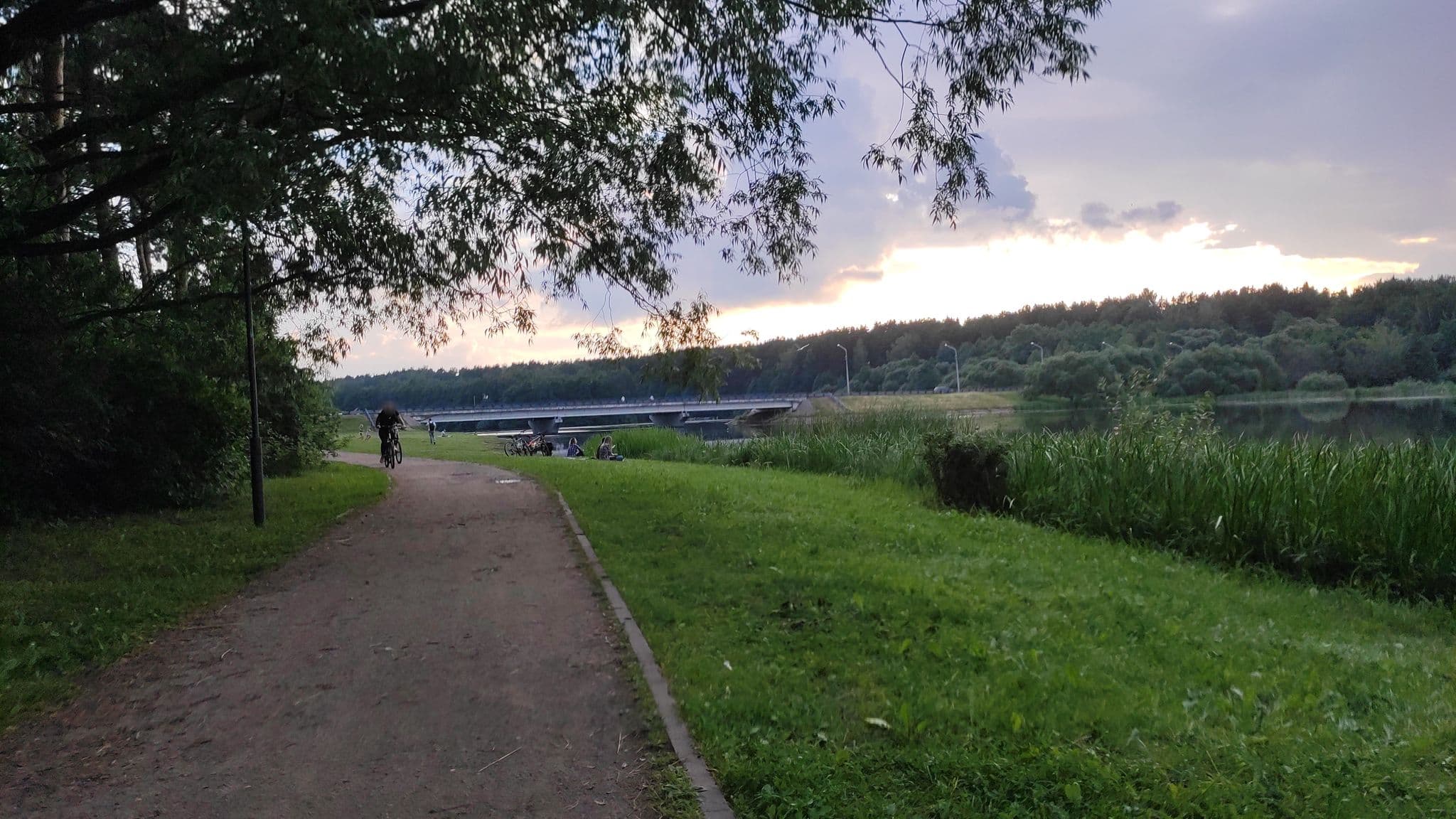 Street view near Санаторий Лазурный, Zhdanovichy — © palsciuk (CC BY-SA · Mapillary)
