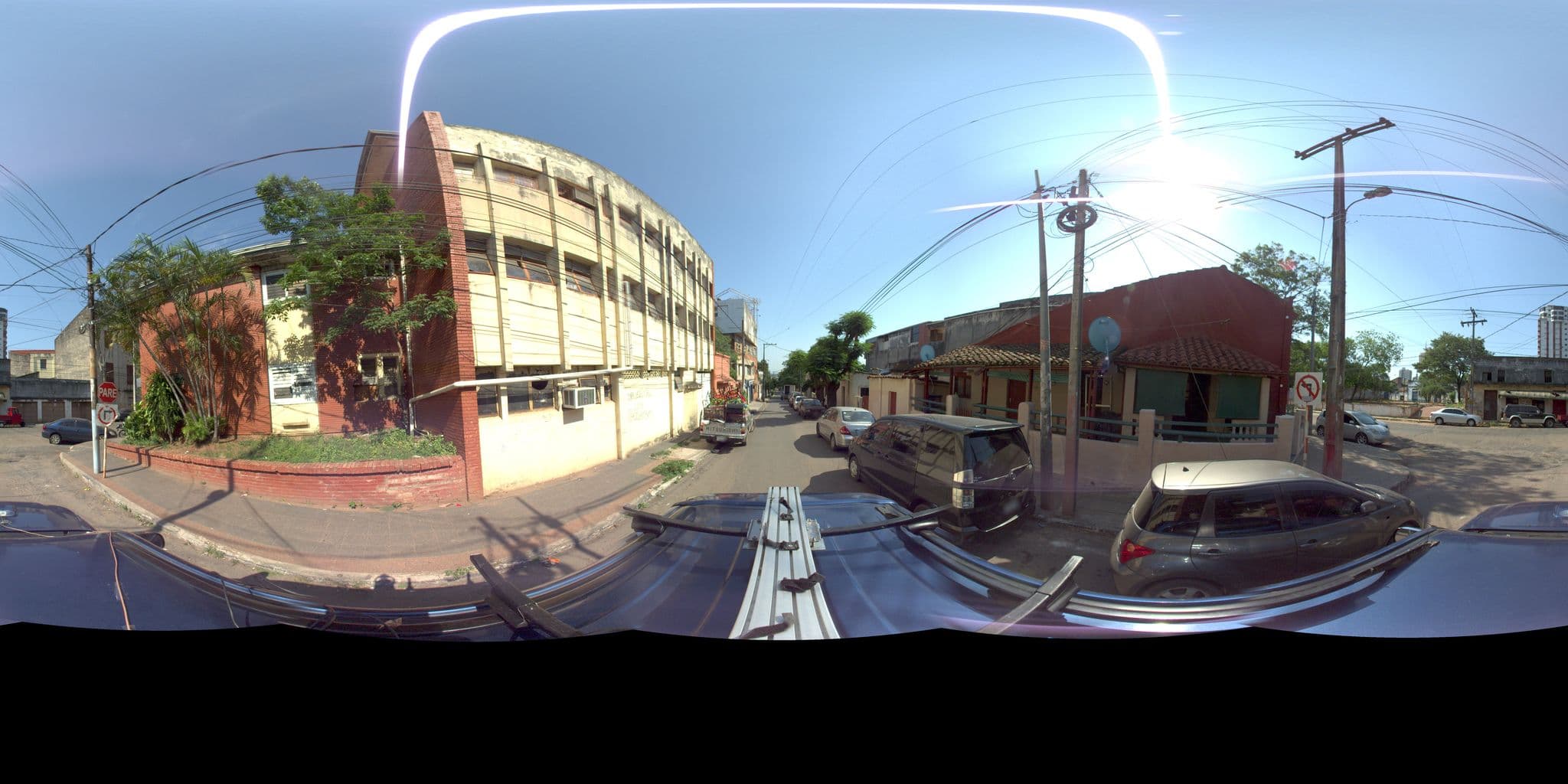 Street view near Hostel Letra Libre, Asunción — © sarahantos (CC BY-SA · Mapillary)
