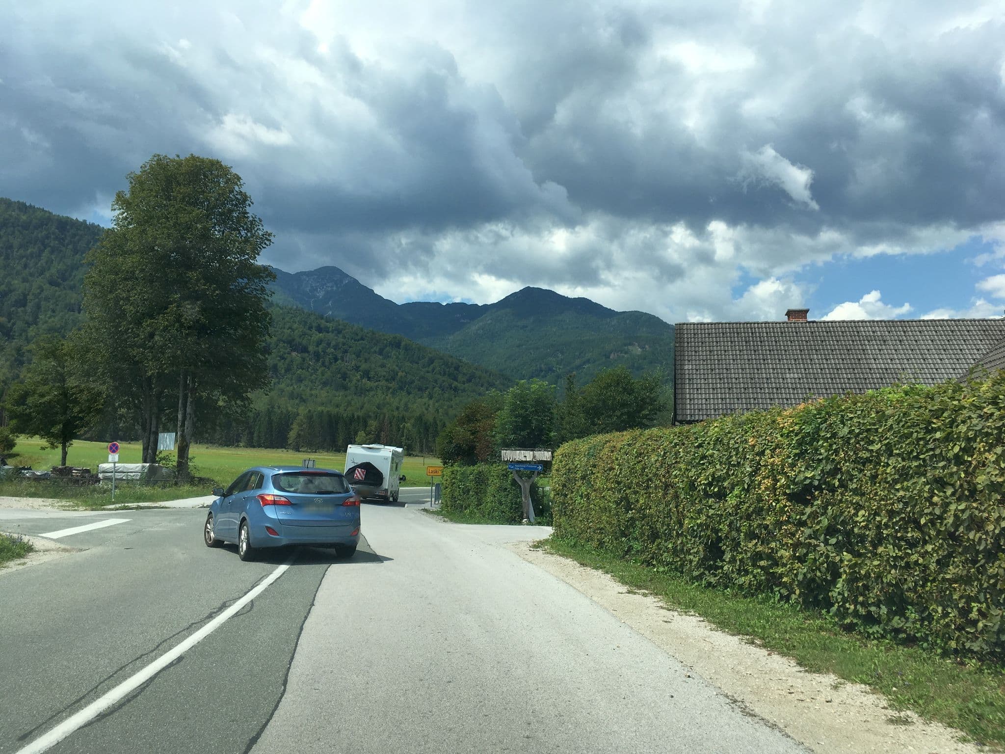 Street view near Apartmaji Pristavec, Bohinjska Bistrica — © istefanos (CC BY-SA · Mapillary)