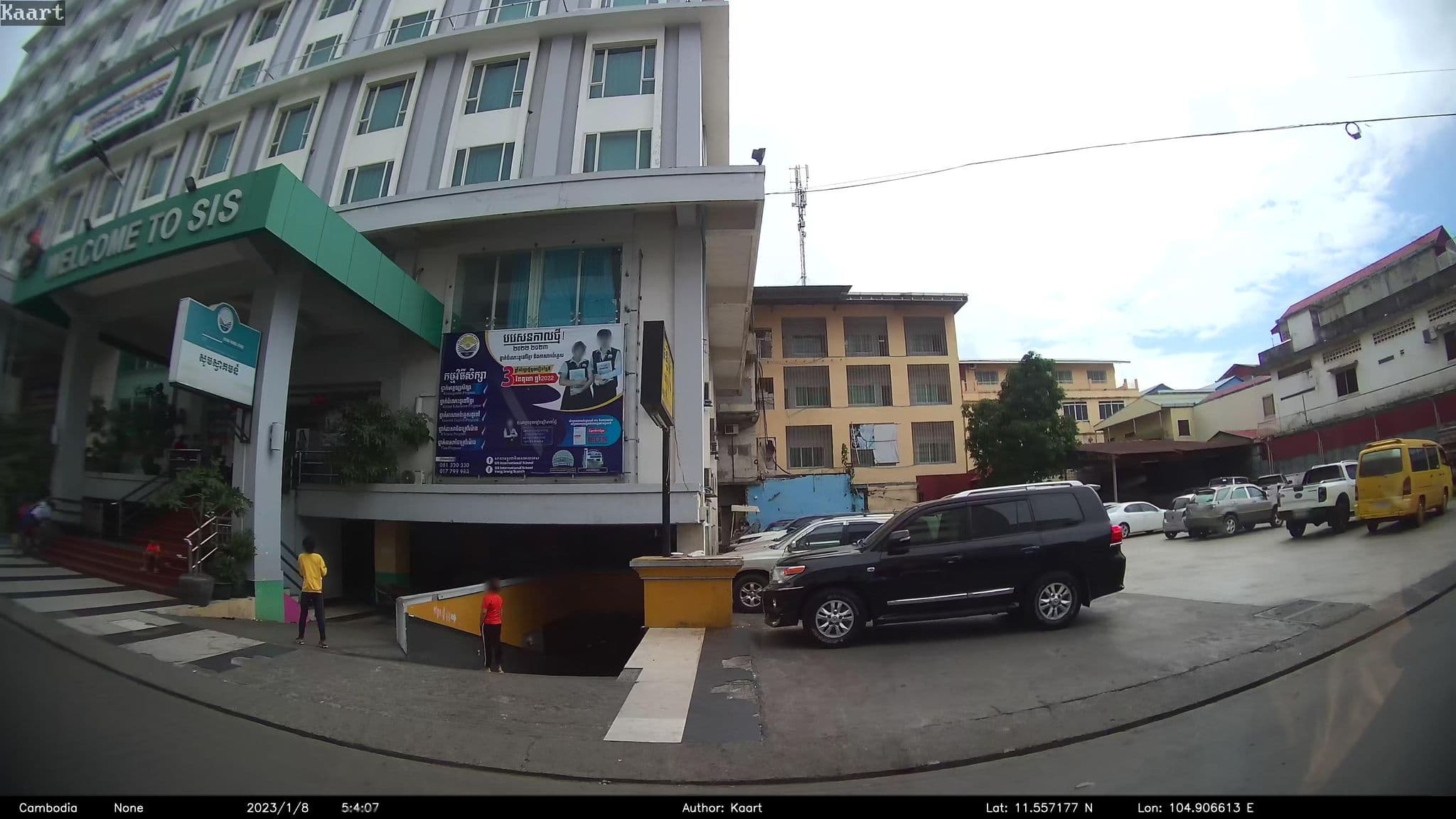 Street view near Phkar Chhouk Tep Hotel, Tuŏl Tumpung — © kaart_2 (CC BY-SA · Mapillary)