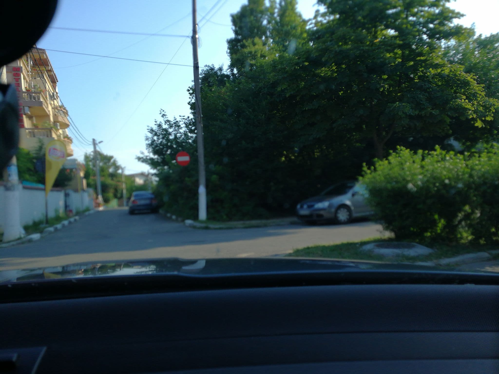 Street view near Hotel Dynes, Eforie Nord