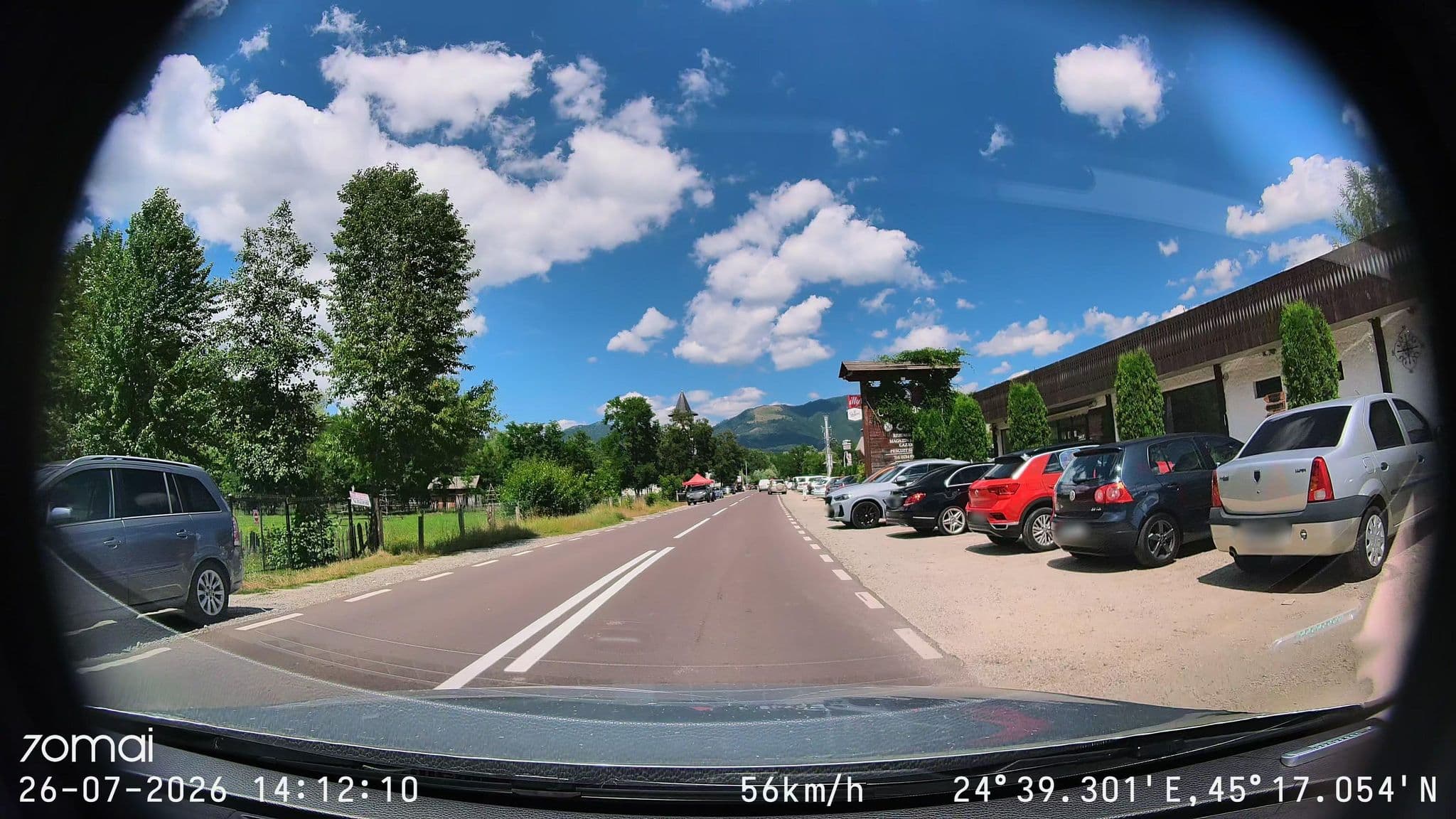 Street view near Casa Lăzăroiu, Corbeni — © doriel (CC BY-SA · Mapillary)