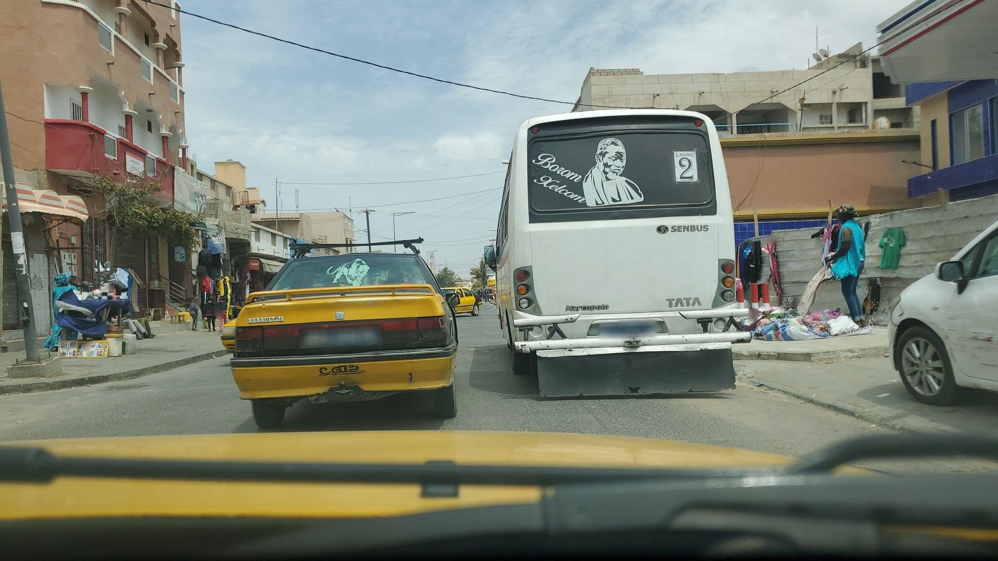 Street view near Campamento Faro de Barbarie, Saint-Louis — © ibou1003 (CC BY-SA · Mapillary)