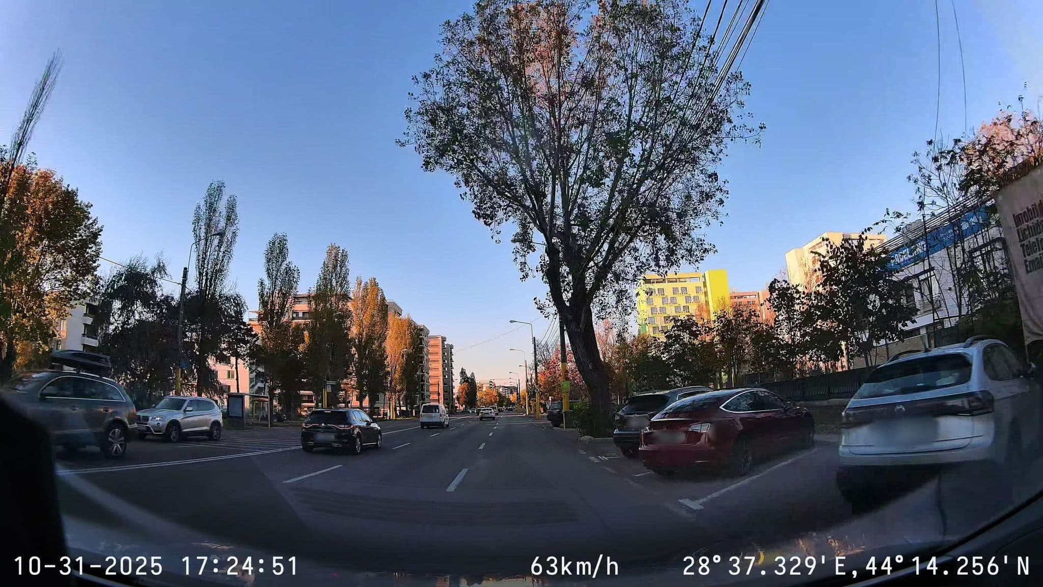 Street view near Vila Mamaia, Palazu Mare