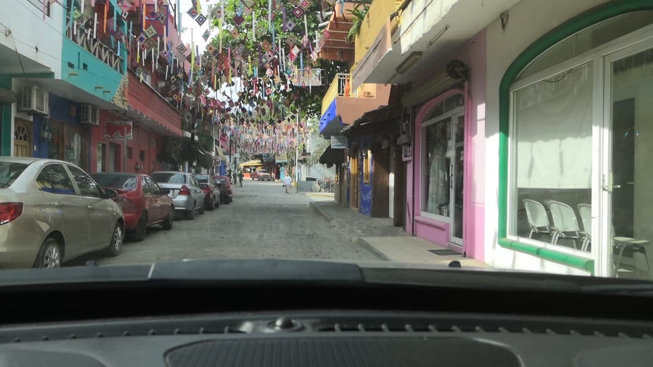Street view near Hotel Don Miguel Plaza, Sayulita — © oramire (CC BY-SA · Mapillary)
