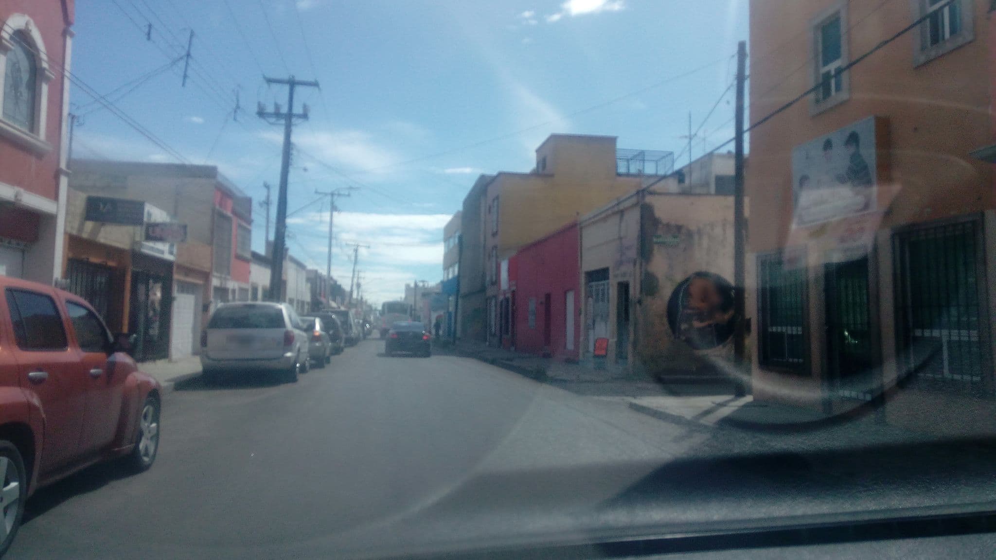 Street view near Hotel Maria del Pilar, Victoria de Durango — © wjusak (CC BY-SA · Mapillary)