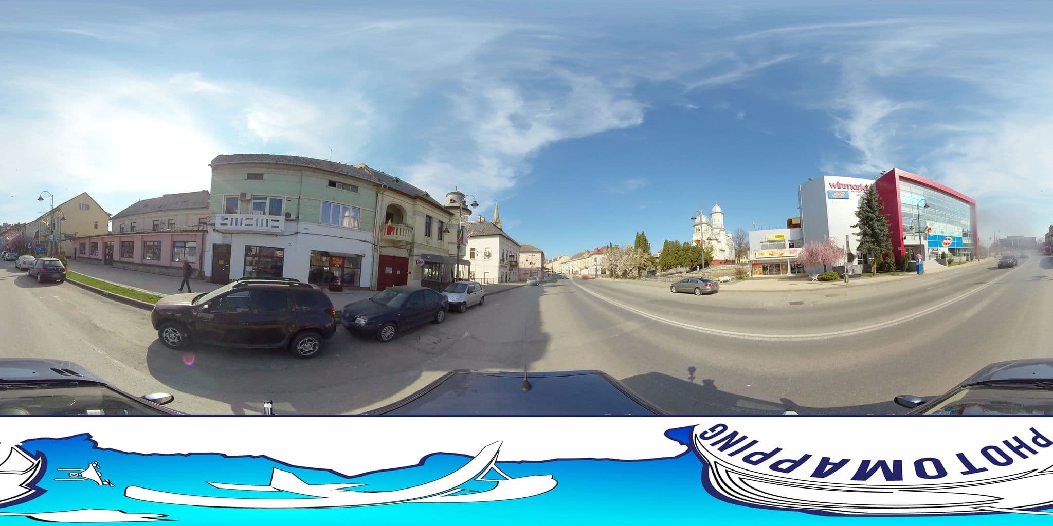 Street view near Casa Rațiu, Turda — © kuszi (CC BY-SA · Mapillary)