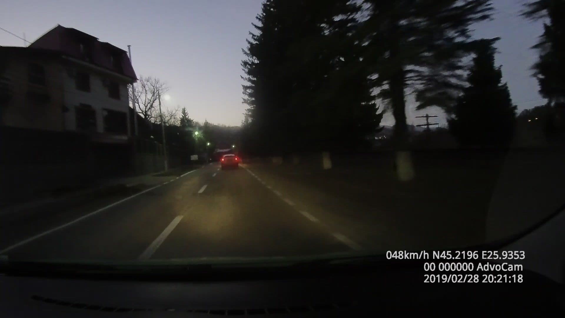 Street view near Pensiunea Eden, Prăjani — © tavi (CC BY-SA · Mapillary)