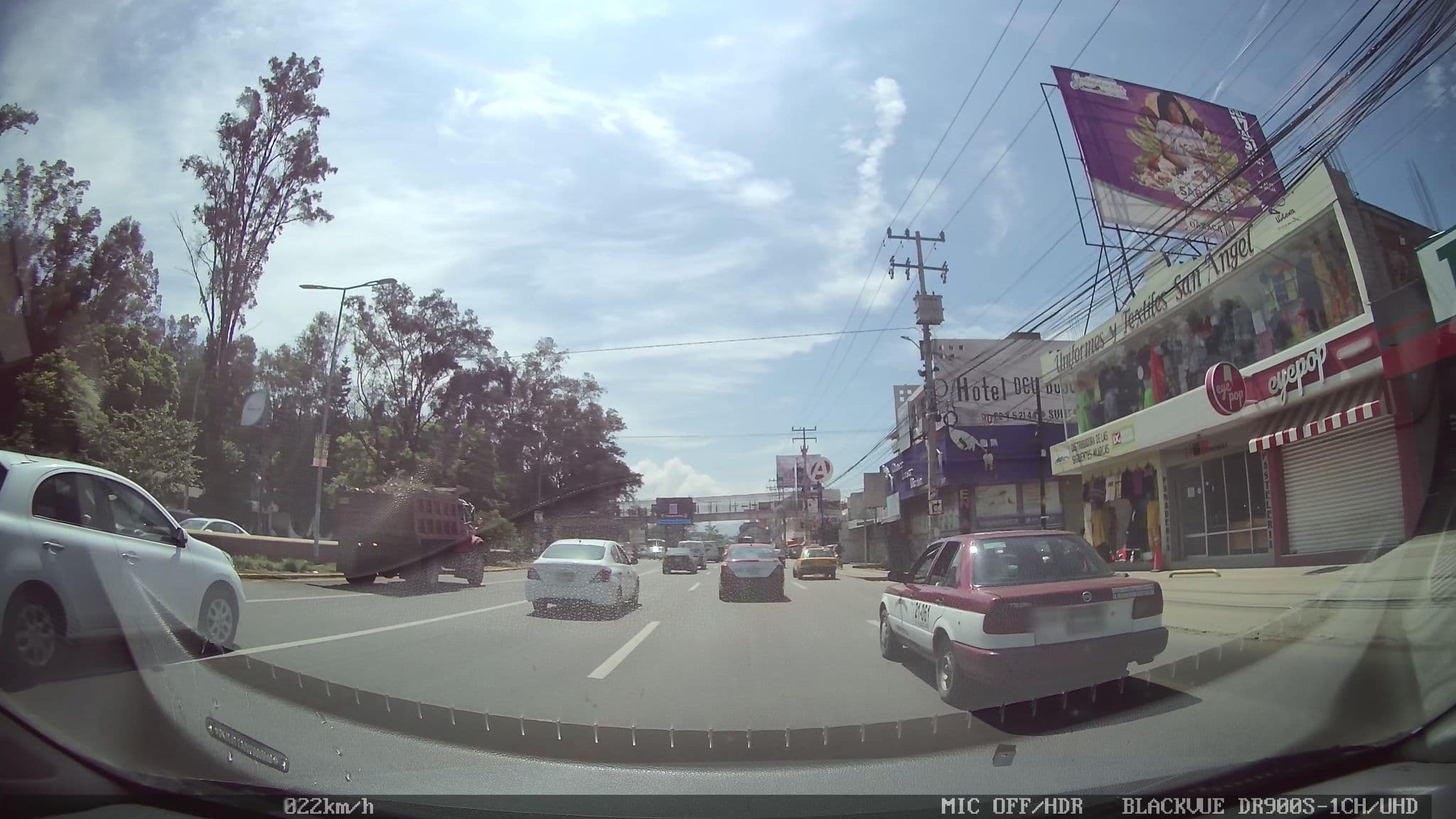 Street view near Hotel del bosque, Santa Cruz Amilpas — © nicovargas (CC BY-SA · Mapillary)