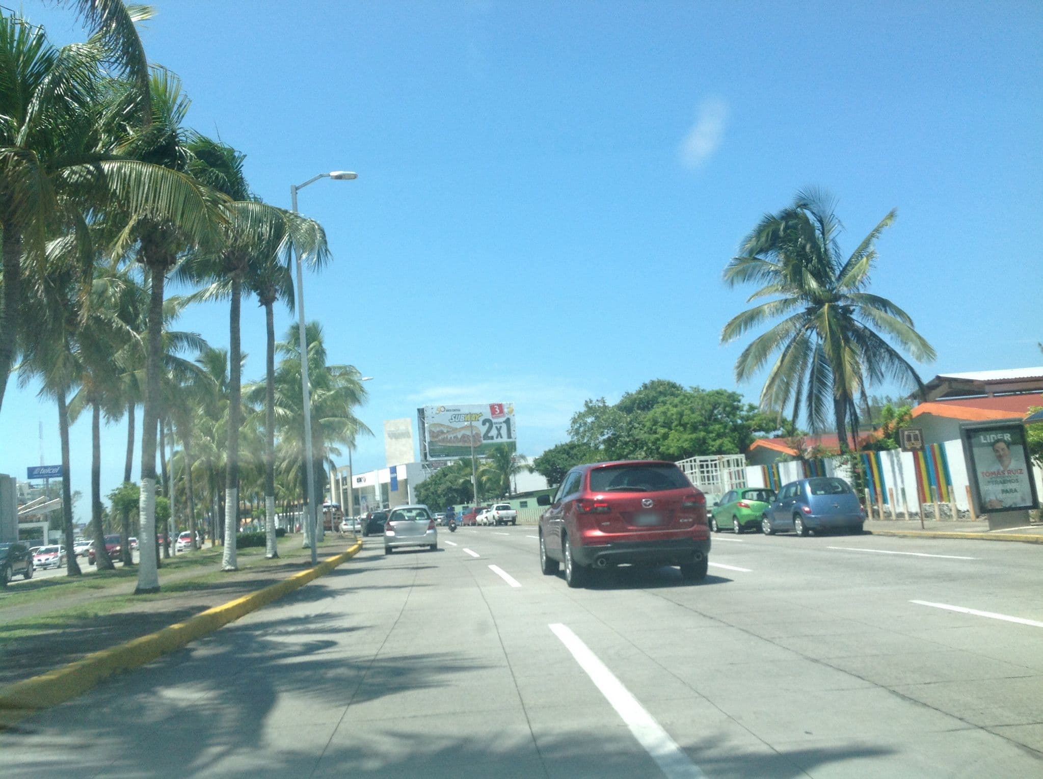 Street view near Puerto del Sol Hotel, Boca del Rio — © omarsansi (CC BY-SA · Mapillary)