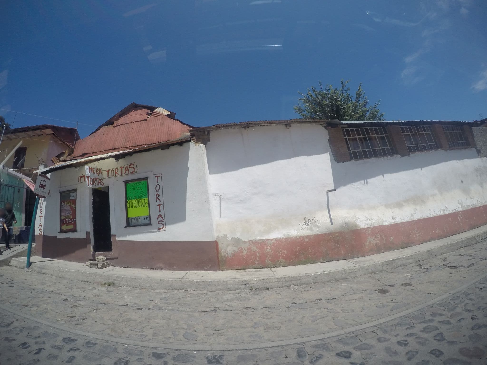 Street view near Hotel Carlota, Mineral del Monte — © ccossio (CC BY-SA · Mapillary)