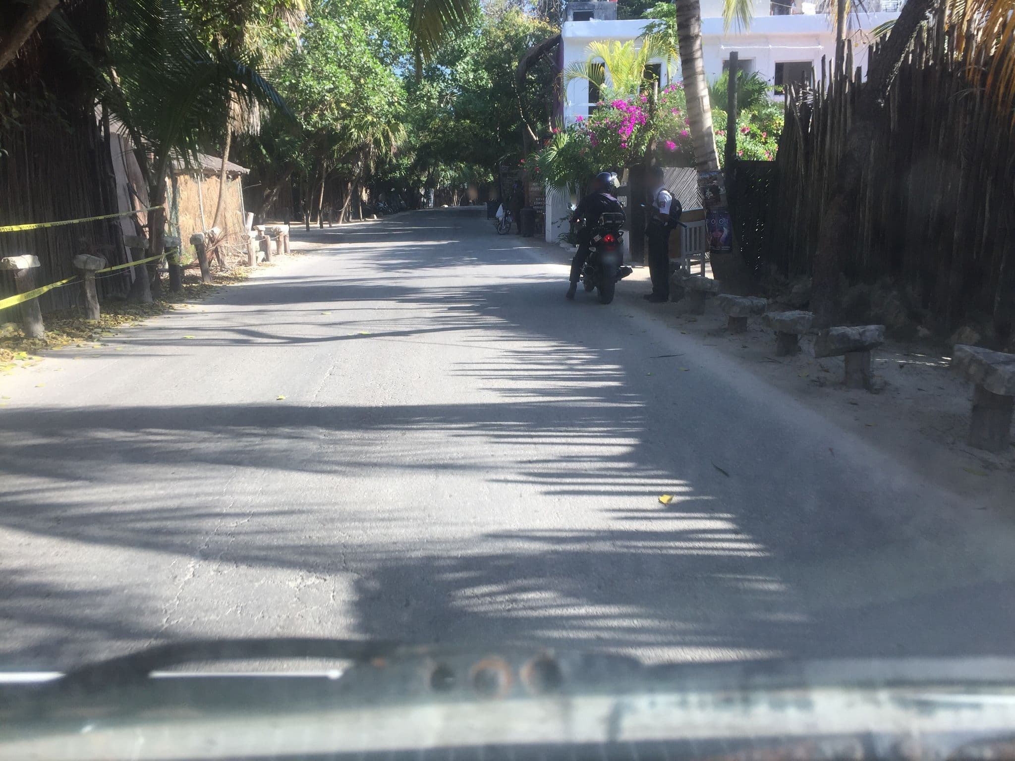 Street view near Playa Mambo, Tulum — © mapanauta (CC BY-SA · Mapillary)