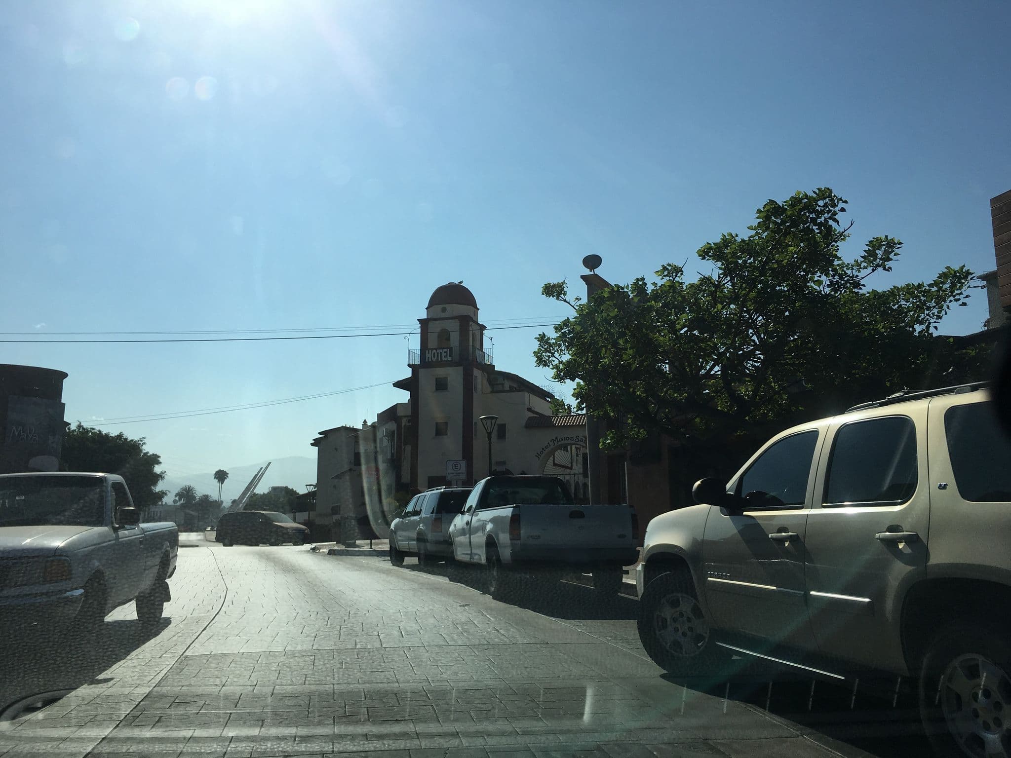 Street view near Hotel Cortez, Ensenada — © ccossio (CC BY-SA · Mapillary)