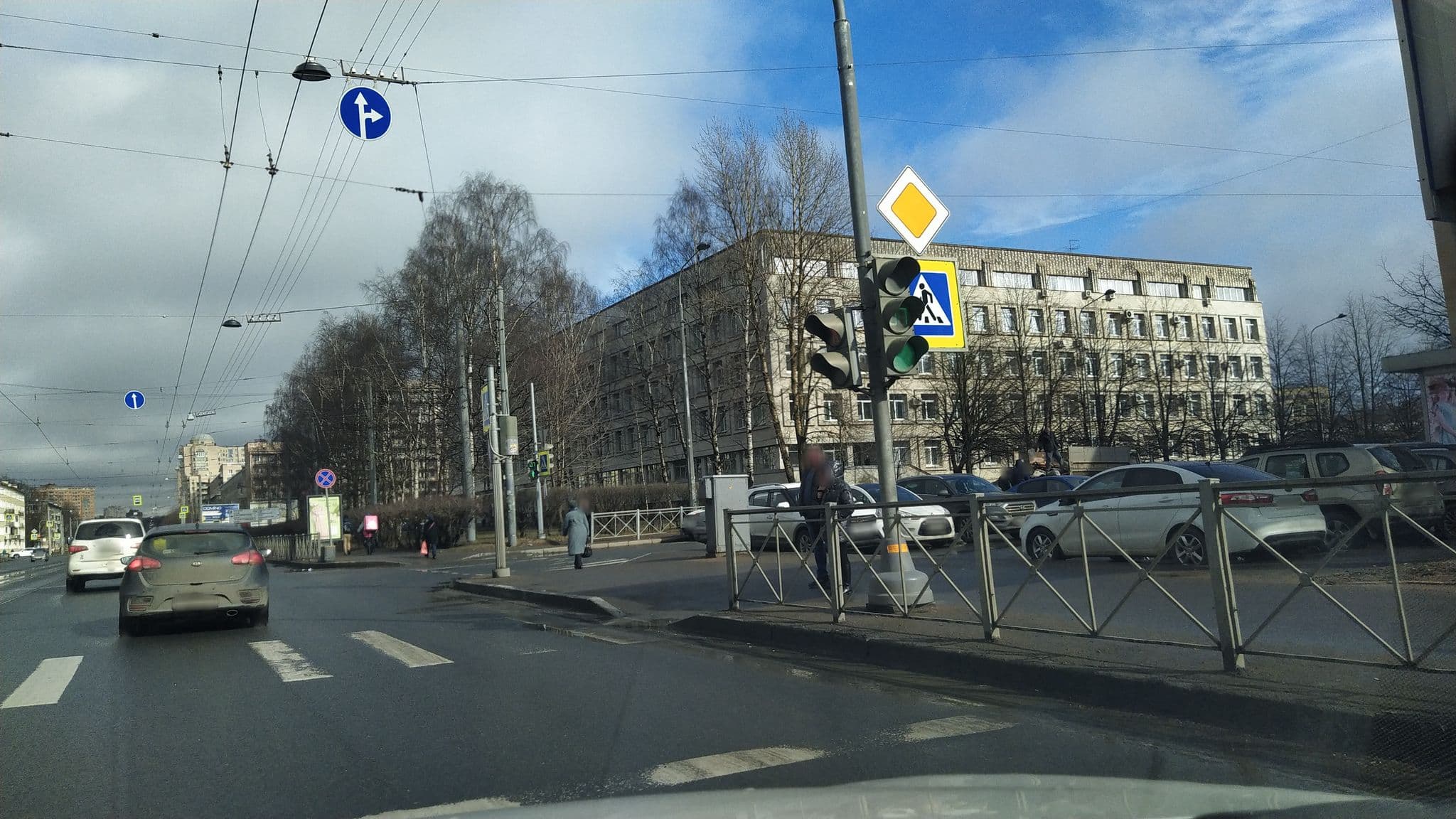 Street view near Выборгская, Chernaya Rechka — © ser9ei999 (CC BY-SA · Mapillary)