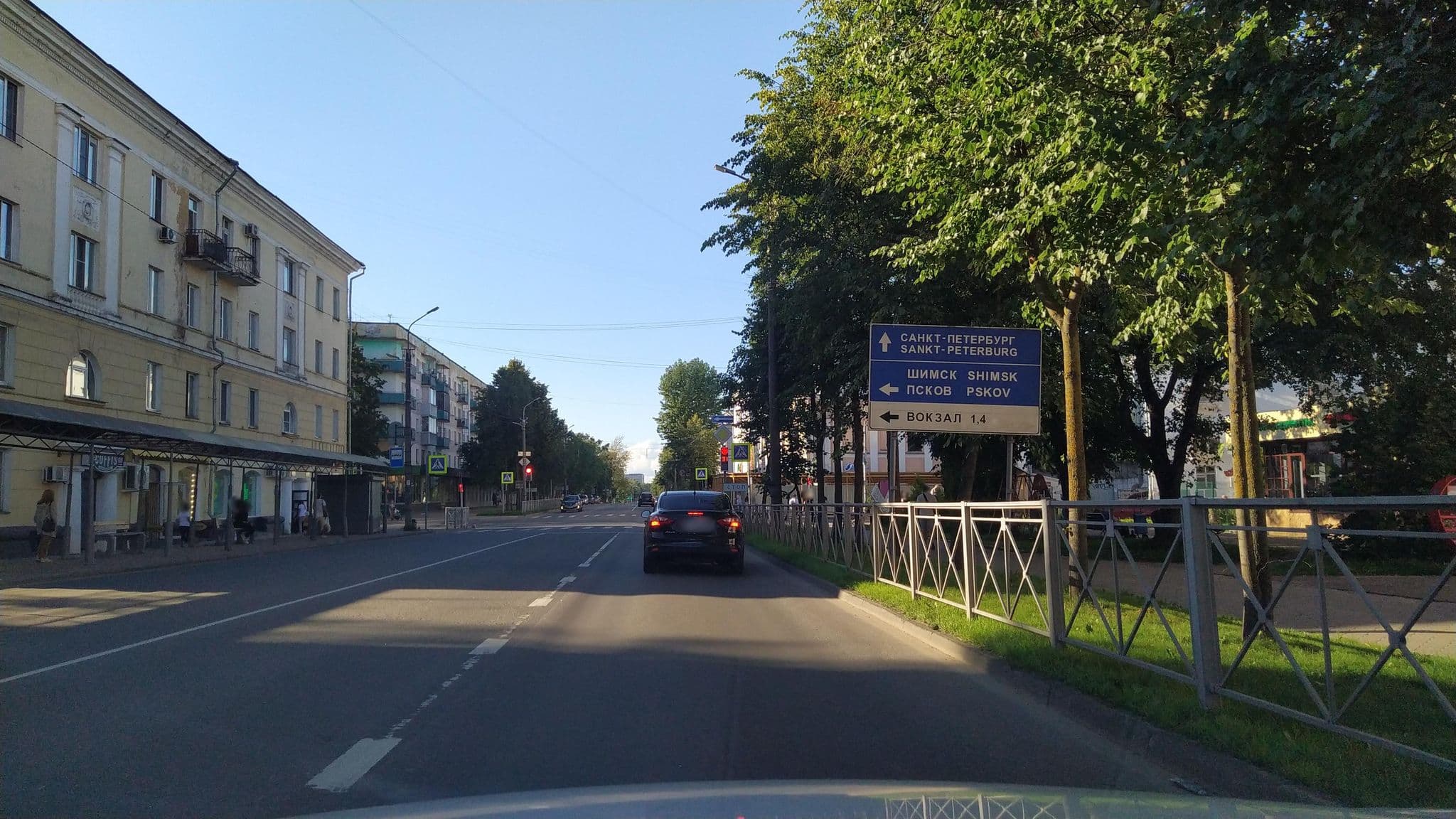 Street view near Homely Apartments Rubika, Velikiy Novgorod — © ser9ei999 (CC BY-SA · Mapillary)