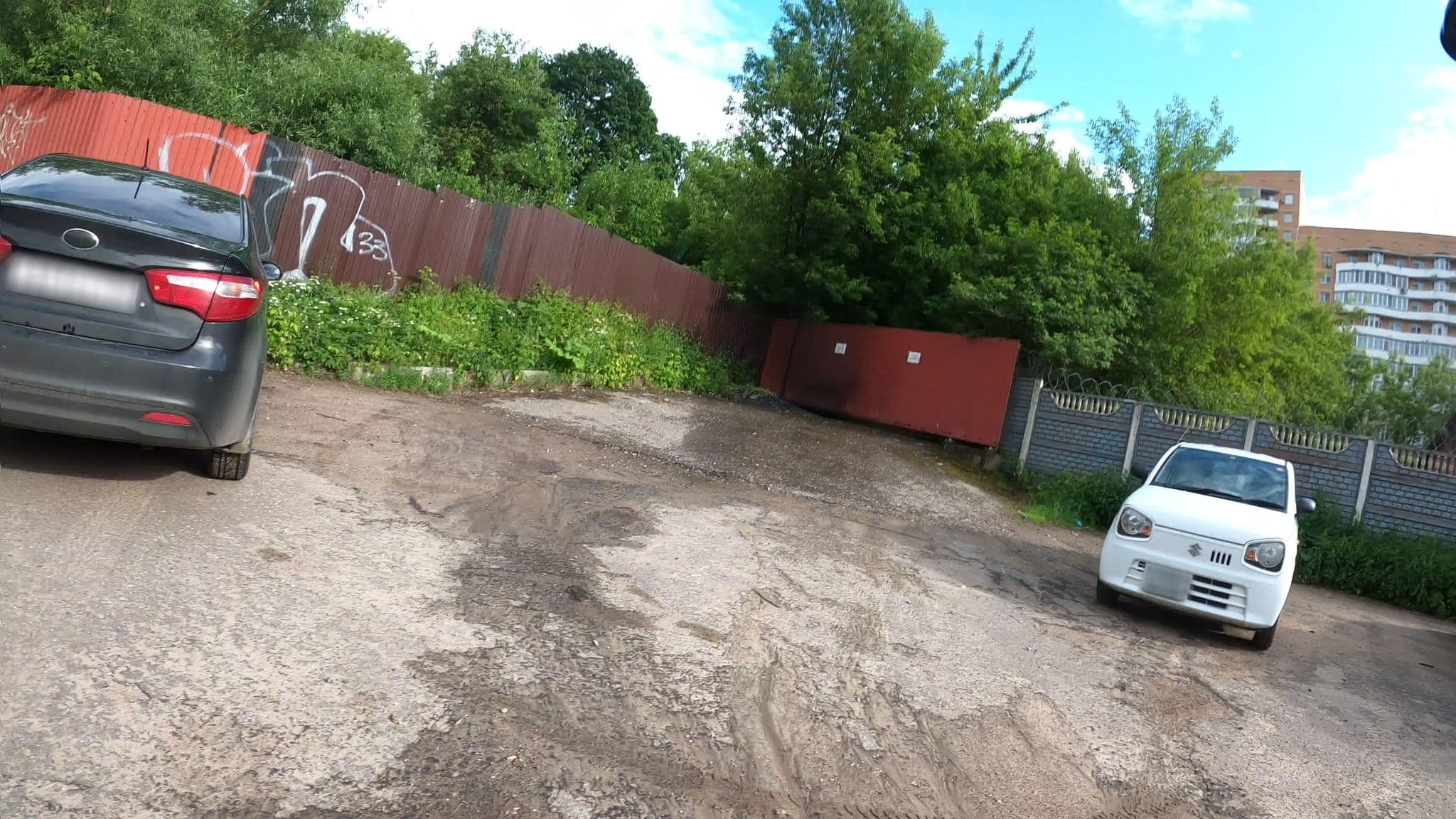 Street view near Гостиница "Гринъ", Podolsk — © trolleway (CC BY-SA · Mapillary)