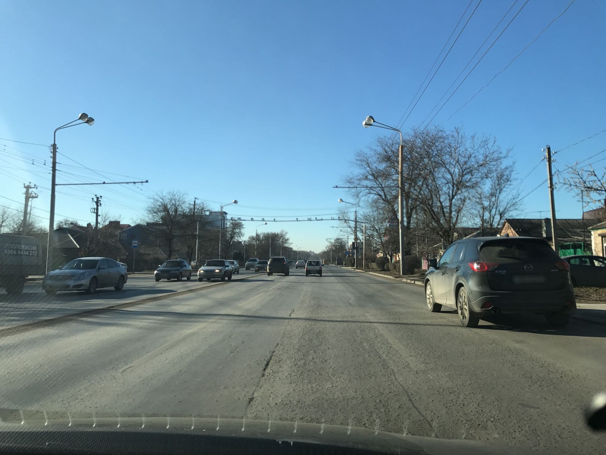 Street view near Отель Мартон, Rostov-on-Don — © helenv (CC BY-SA · Mapillary)