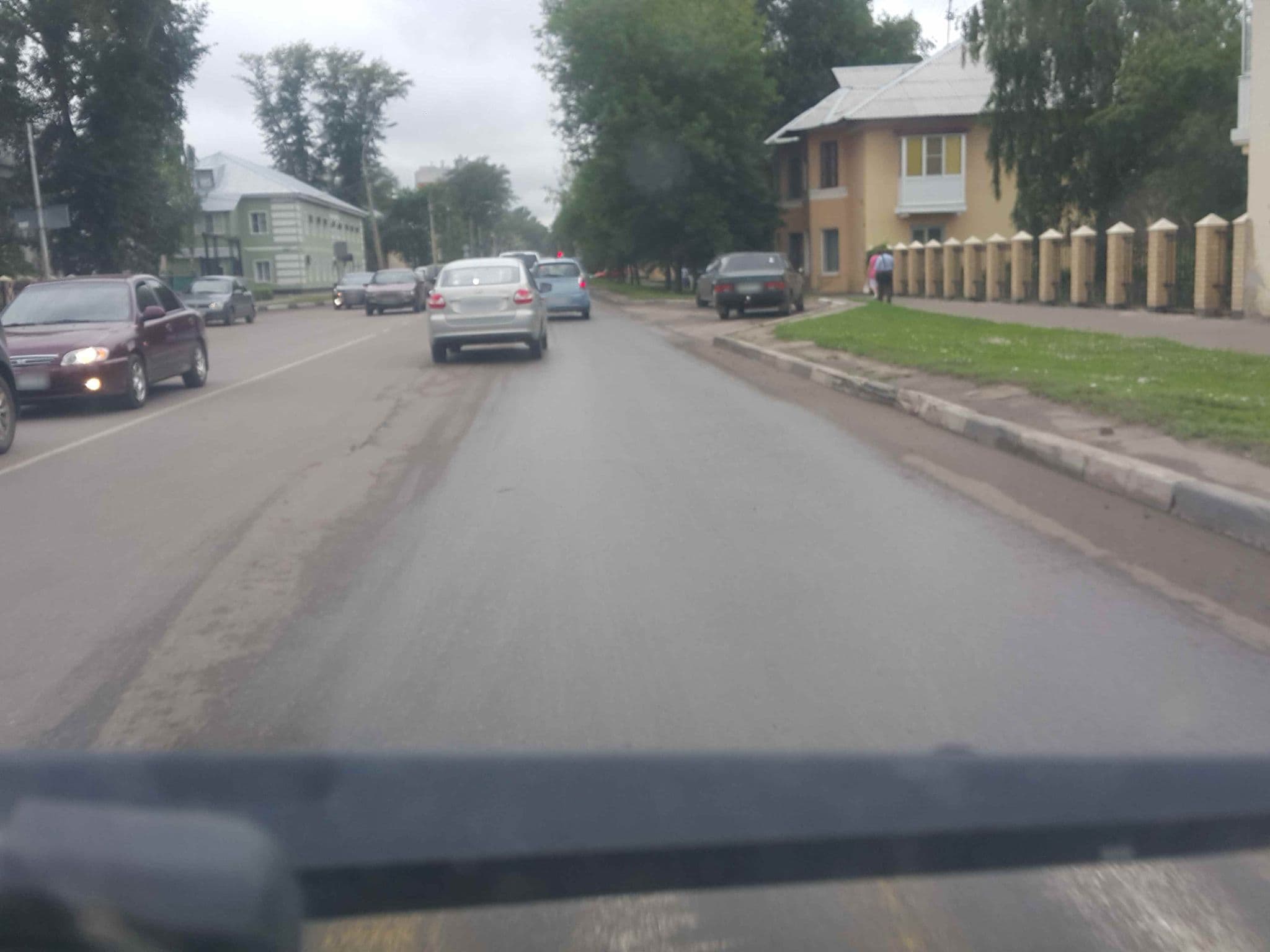 Street view near общага, Tambov — © lcat (CC BY-SA · Mapillary)