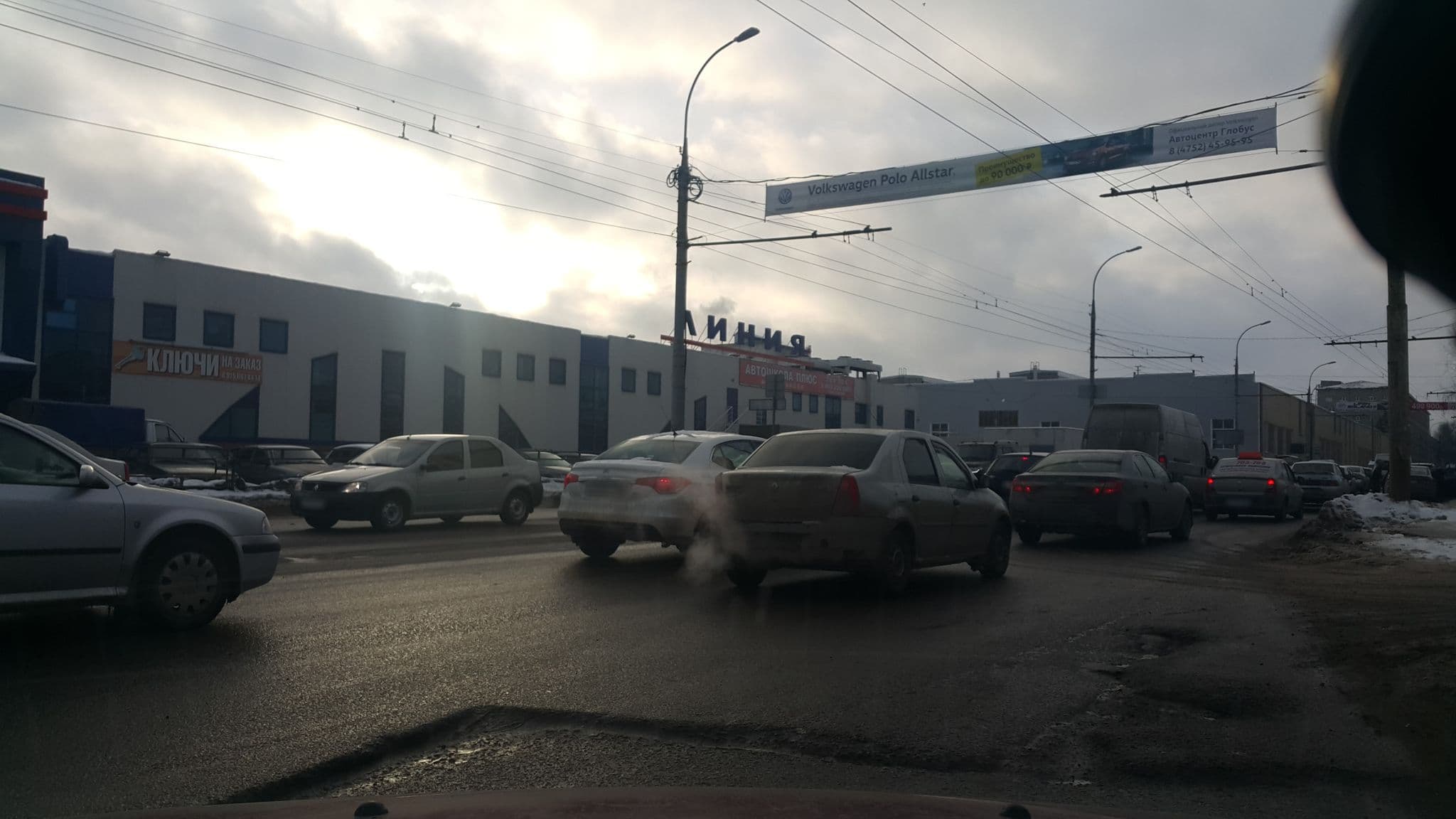 Street view near Гостиница «Успенская», Tambov — © lcat (CC BY-SA · Mapillary)