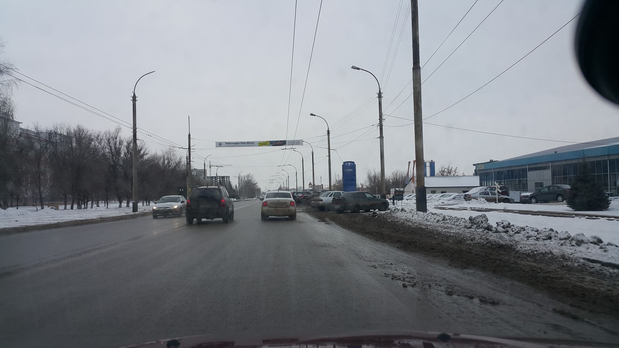 Street view near Гостиница "Бастион", Tambov — © lcat (CC BY-SA · Mapillary)