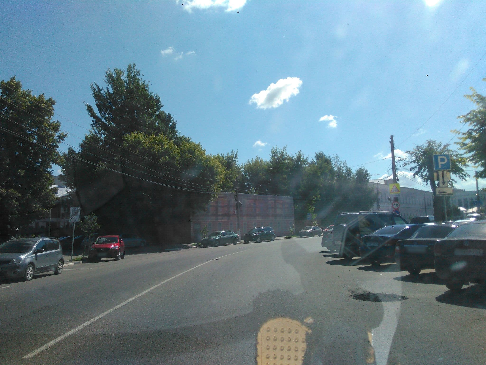 Street view near Отель Приокский, Ryazan’ — © wowik (CC BY-SA · Mapillary)