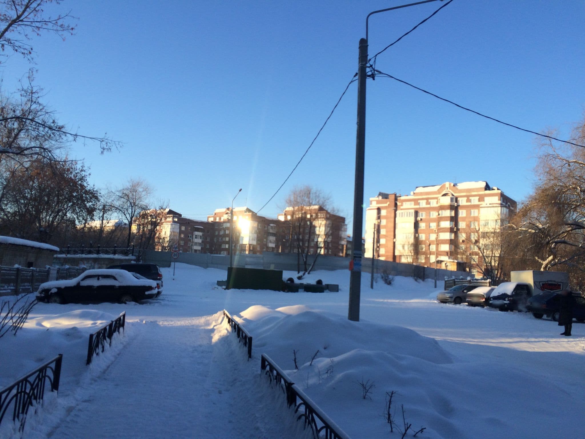 Street view near Аренда Квартир, Magnitogorsk — © az09 (CC BY-SA · Mapillary)