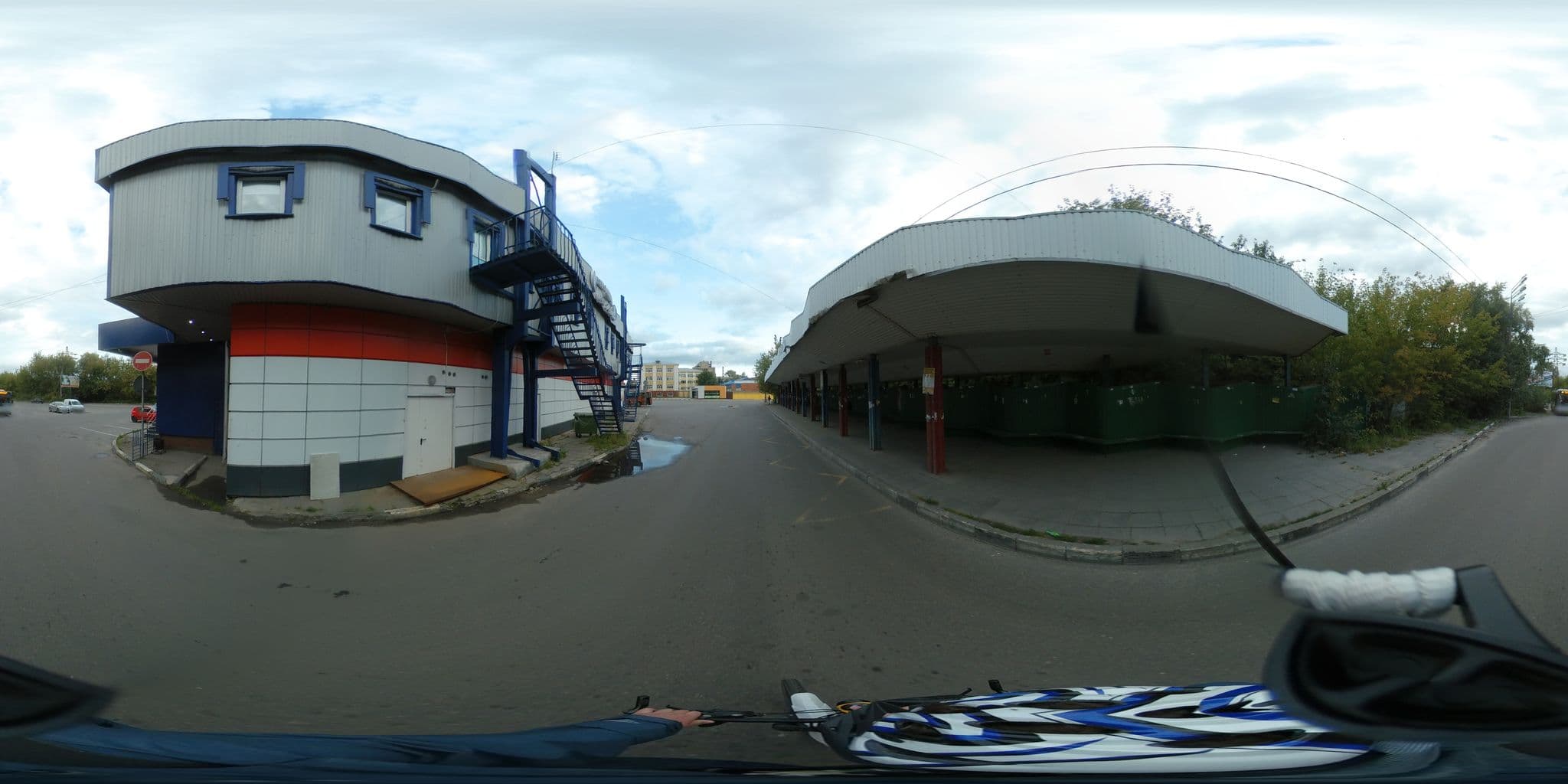 Street view near Эдем, Elektrostal’ — © trolleway (CC BY-SA · Mapillary)