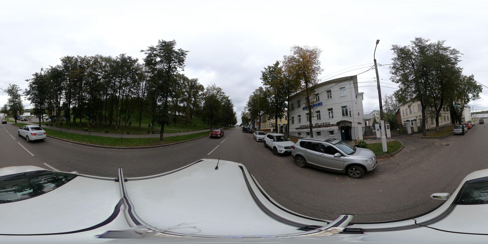 Street view near скворечник, Kostroma — © Kostroma360 (CC BY-SA · Mapillary)