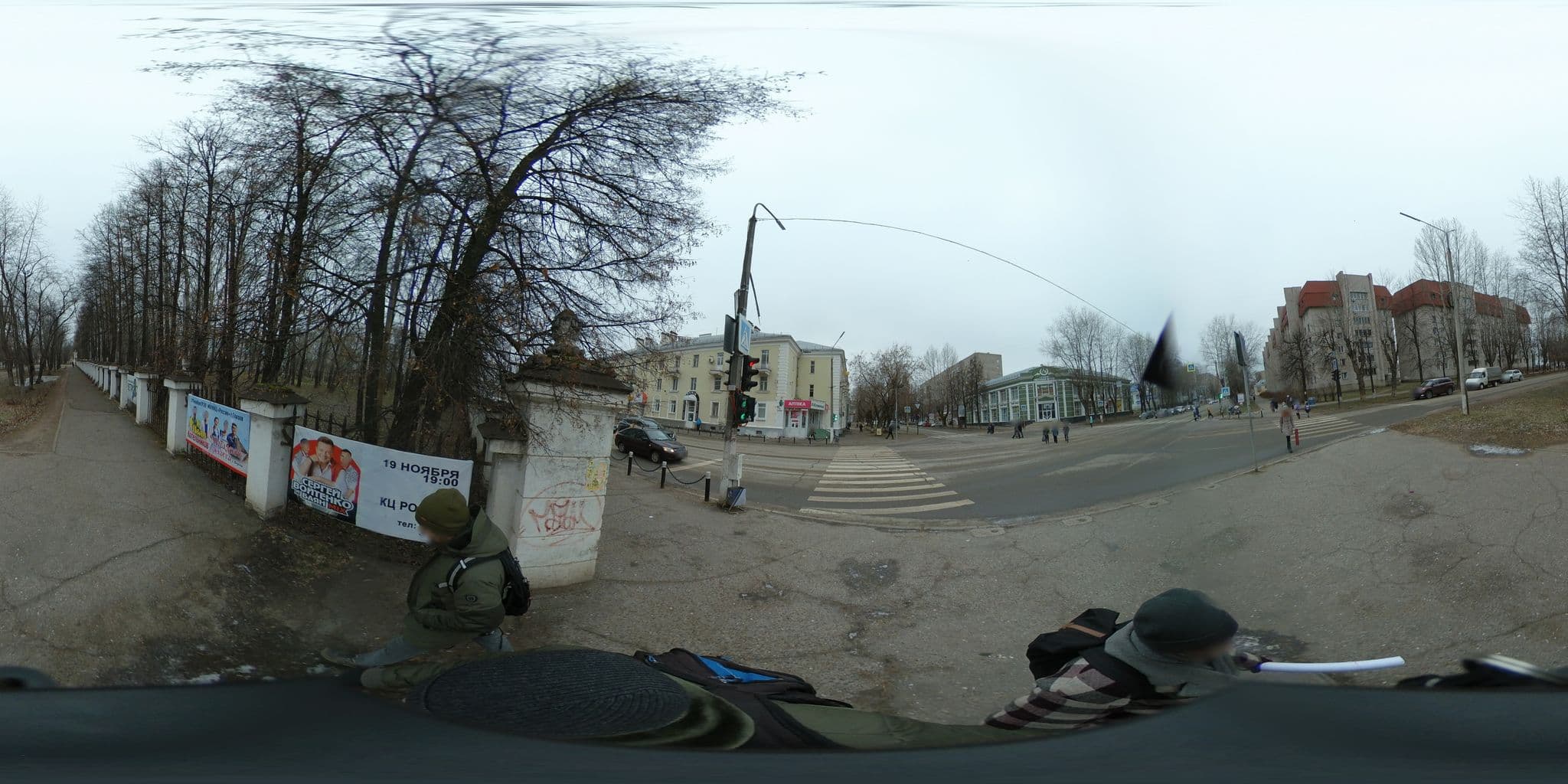 Street view near филиал гостиницы Глазов, Glazov — © sildream (CC BY-SA · Mapillary)