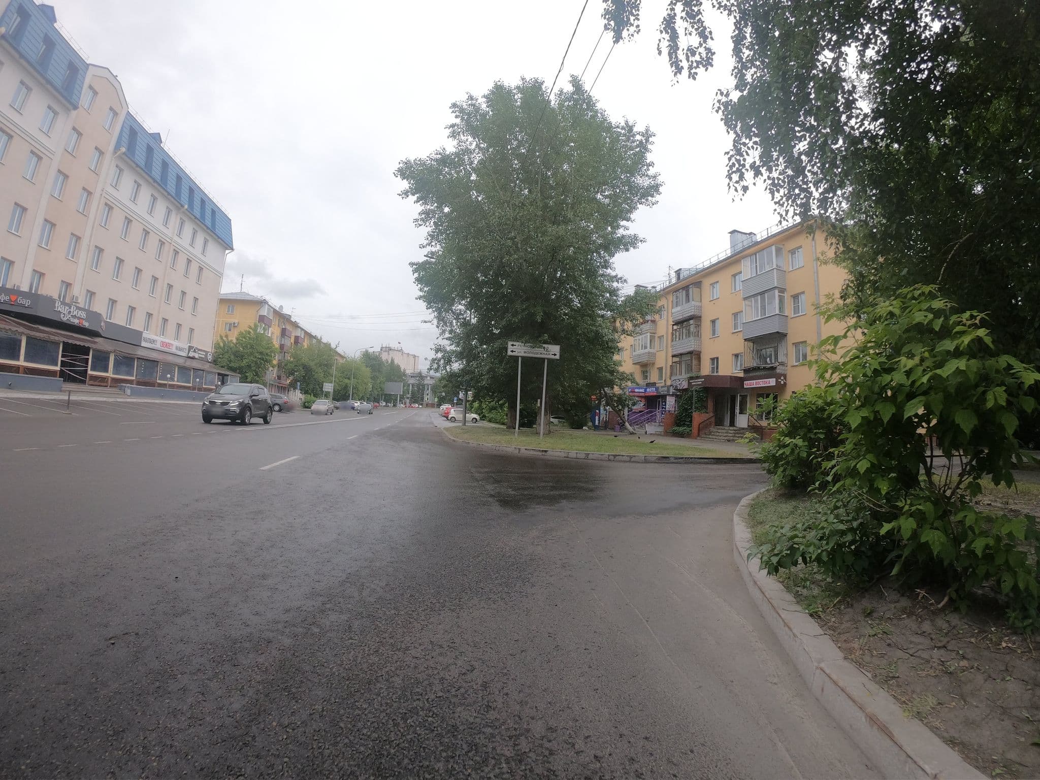 Street view near Hotel Siberia, Barnaul — © talpidae (CC BY-SA · Mapillary)