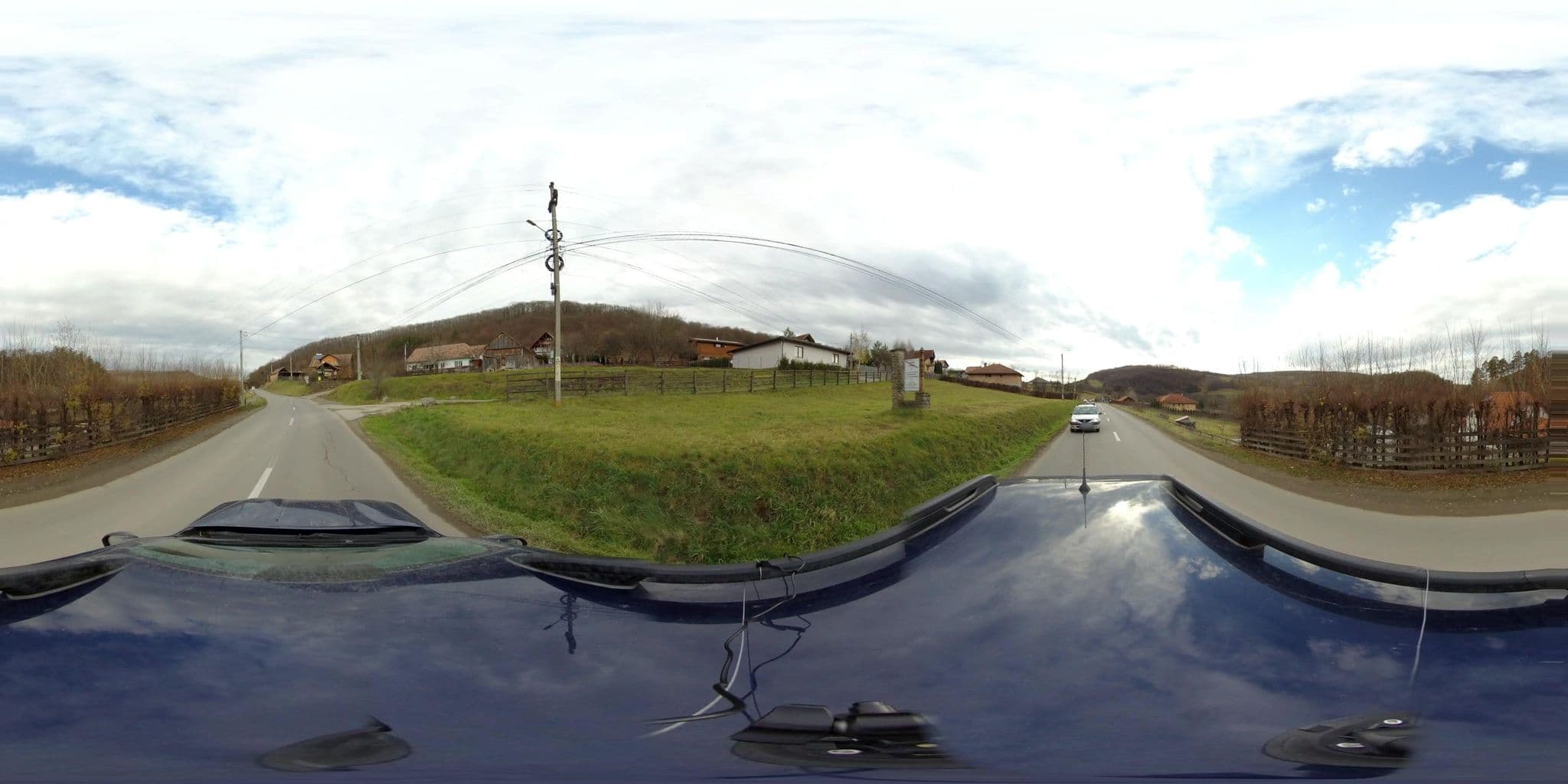 Street view near Olimpia Panzió, Sâncrai — © DrumuriJudeteneHarghita (CC BY-SA · Mapillary)