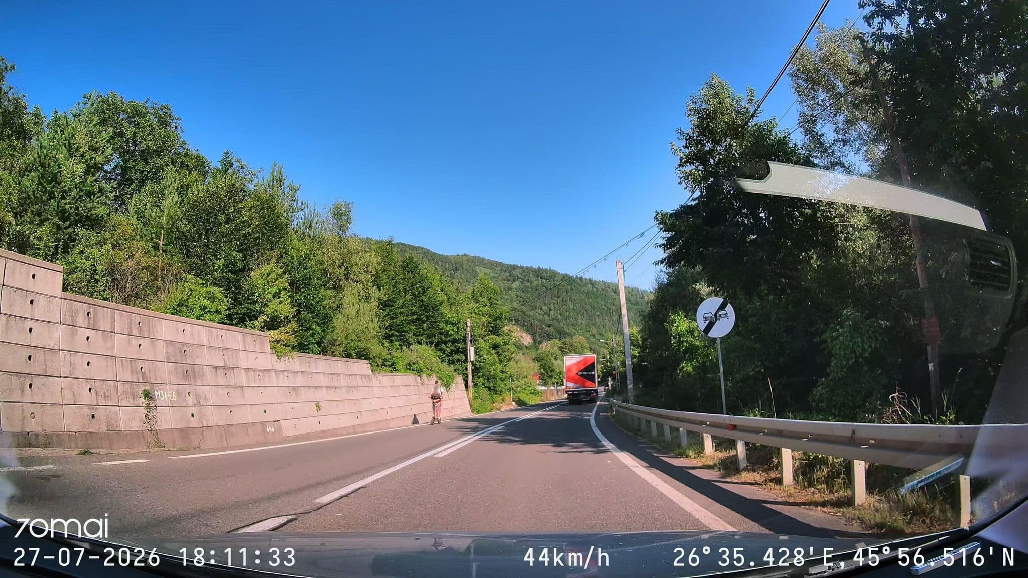 Street view near Pensiunea Cheilei Tisitei, Tulnici — © doriel (CC BY-SA · Mapillary)