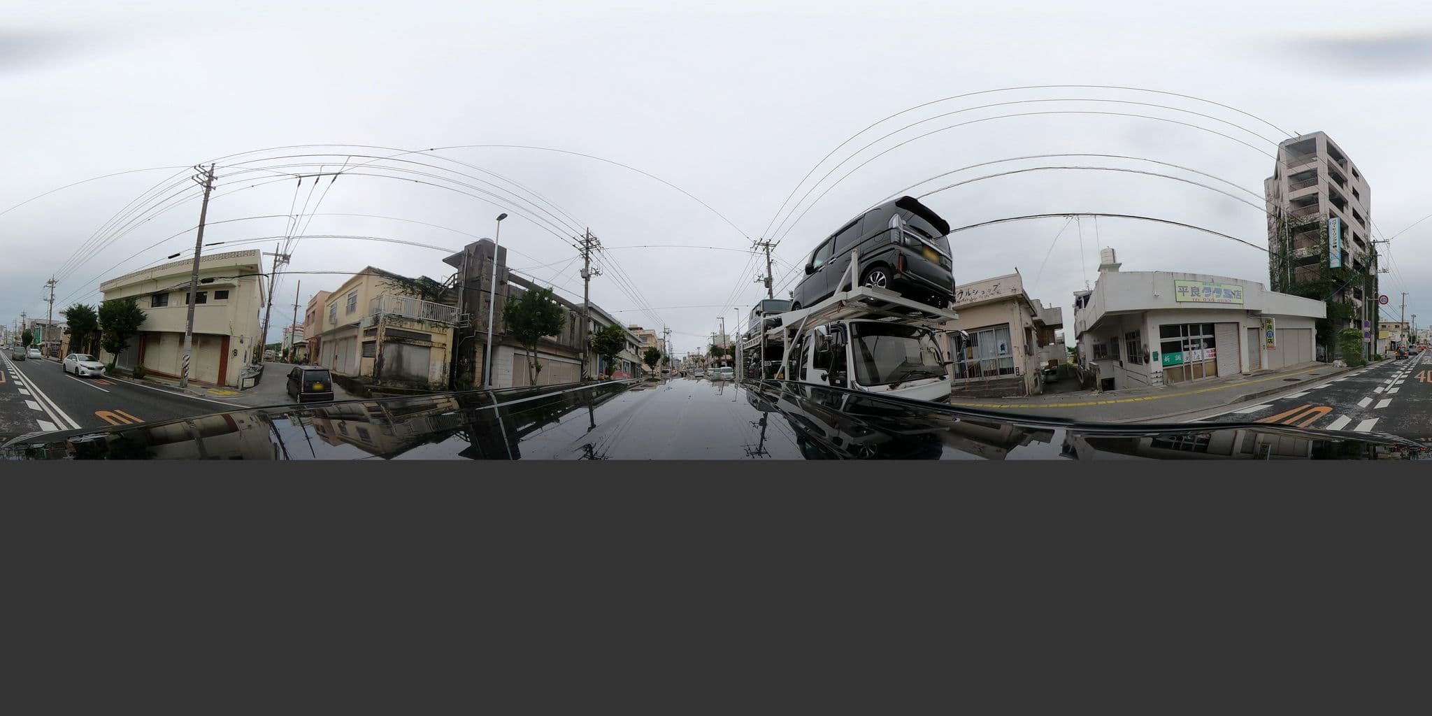 Street view near ごーやー荘, Okinawa — © spring (CC BY-SA · Mapillary)