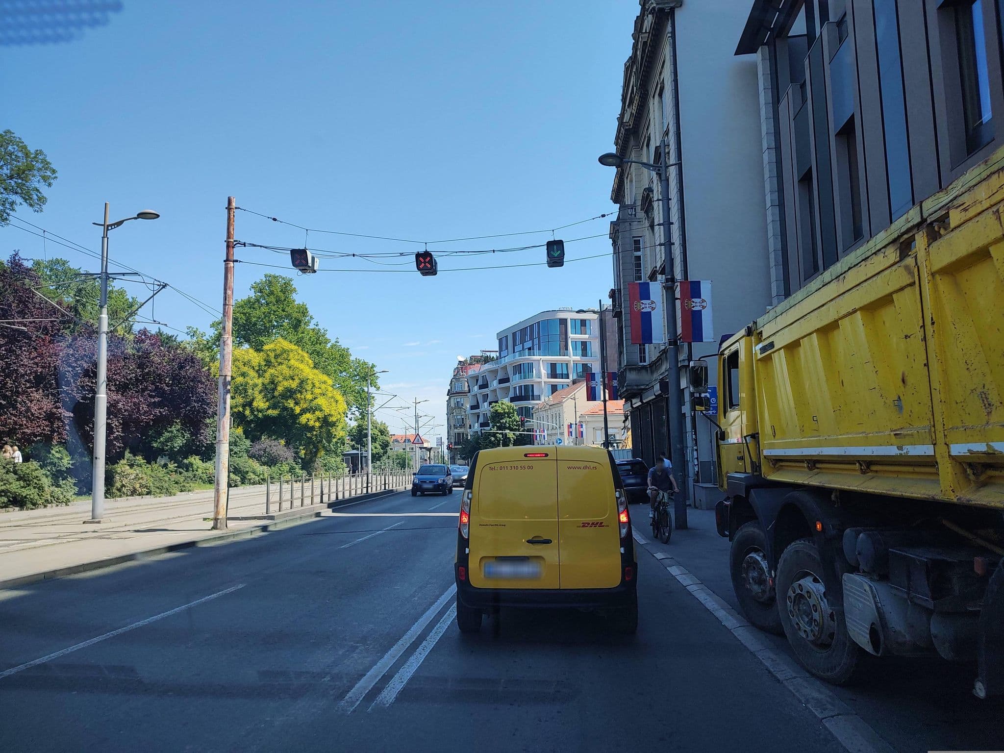 Street view near Mama Shelter Belgrade, Belgrade