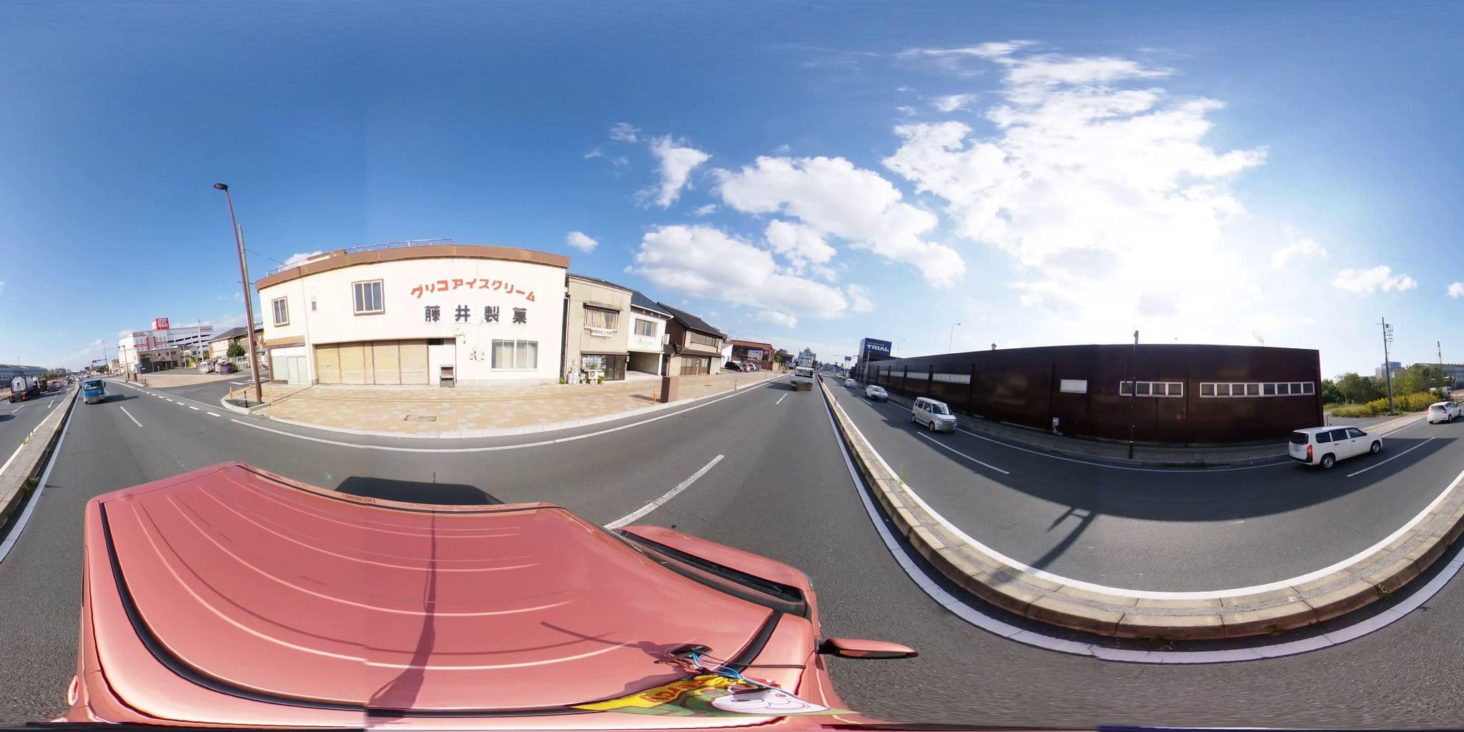 Street view near 岡本旅館, Ube — © potaro67v (CC BY-SA · Mapillary)