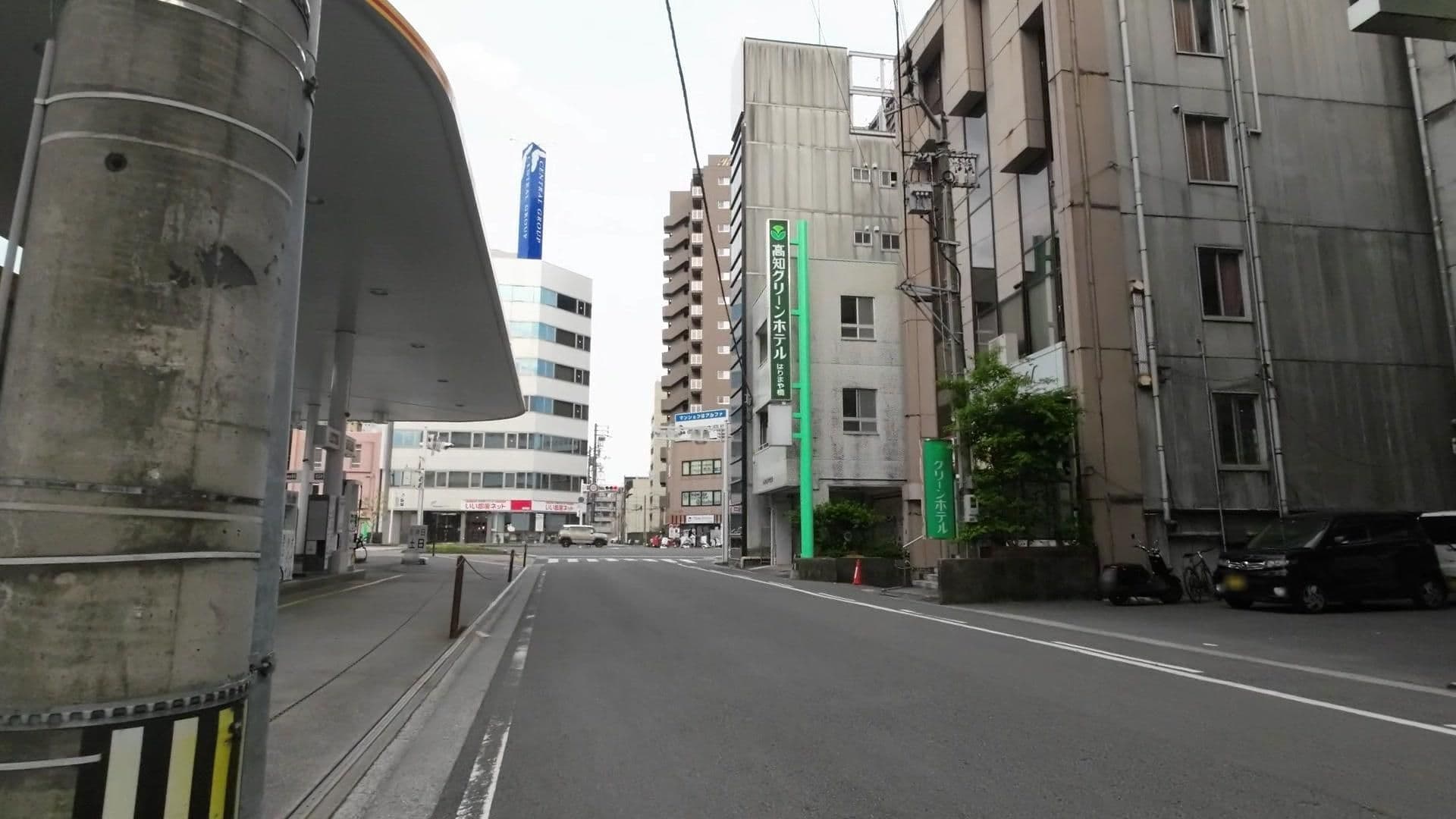 Street view near 高知グリーンホテル はりまや橋, Kochi — © drivephotograph (CC BY-SA · Mapillary)