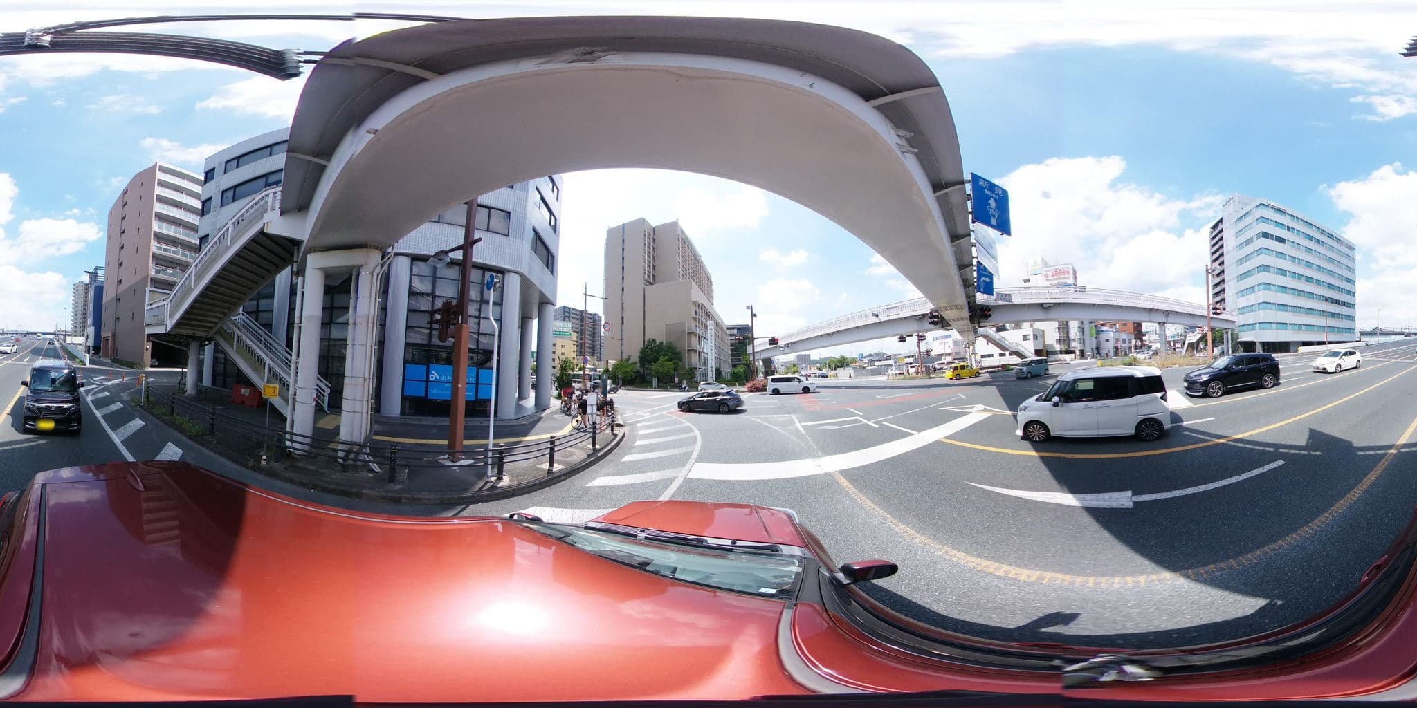 Street view near 三井ガーデンホテル岡山, Okayama — © potaro67v (CC BY-SA · Mapillary)