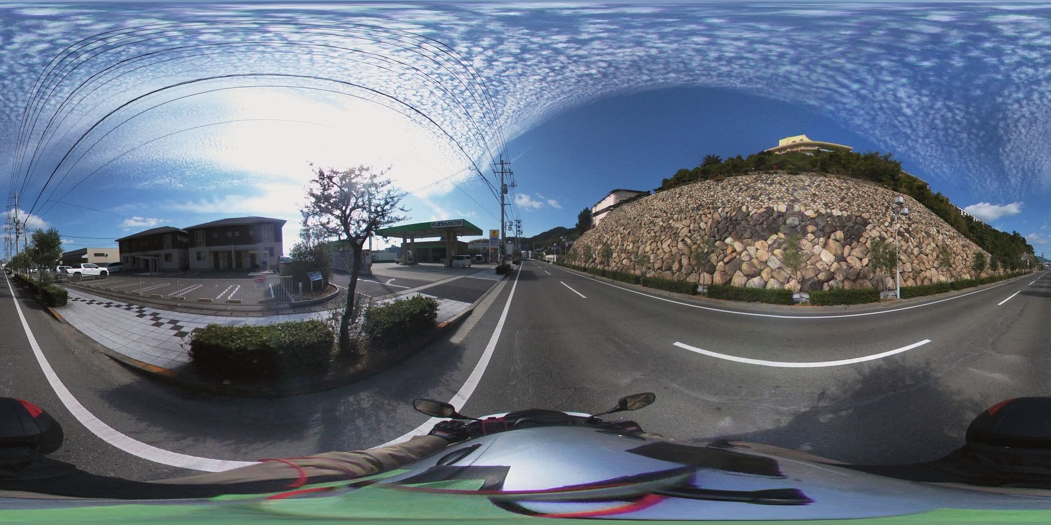 Street view near ニュー観海本館天空ホテル海盧, Tonoshō — © harimawood (CC BY-SA · Mapillary)