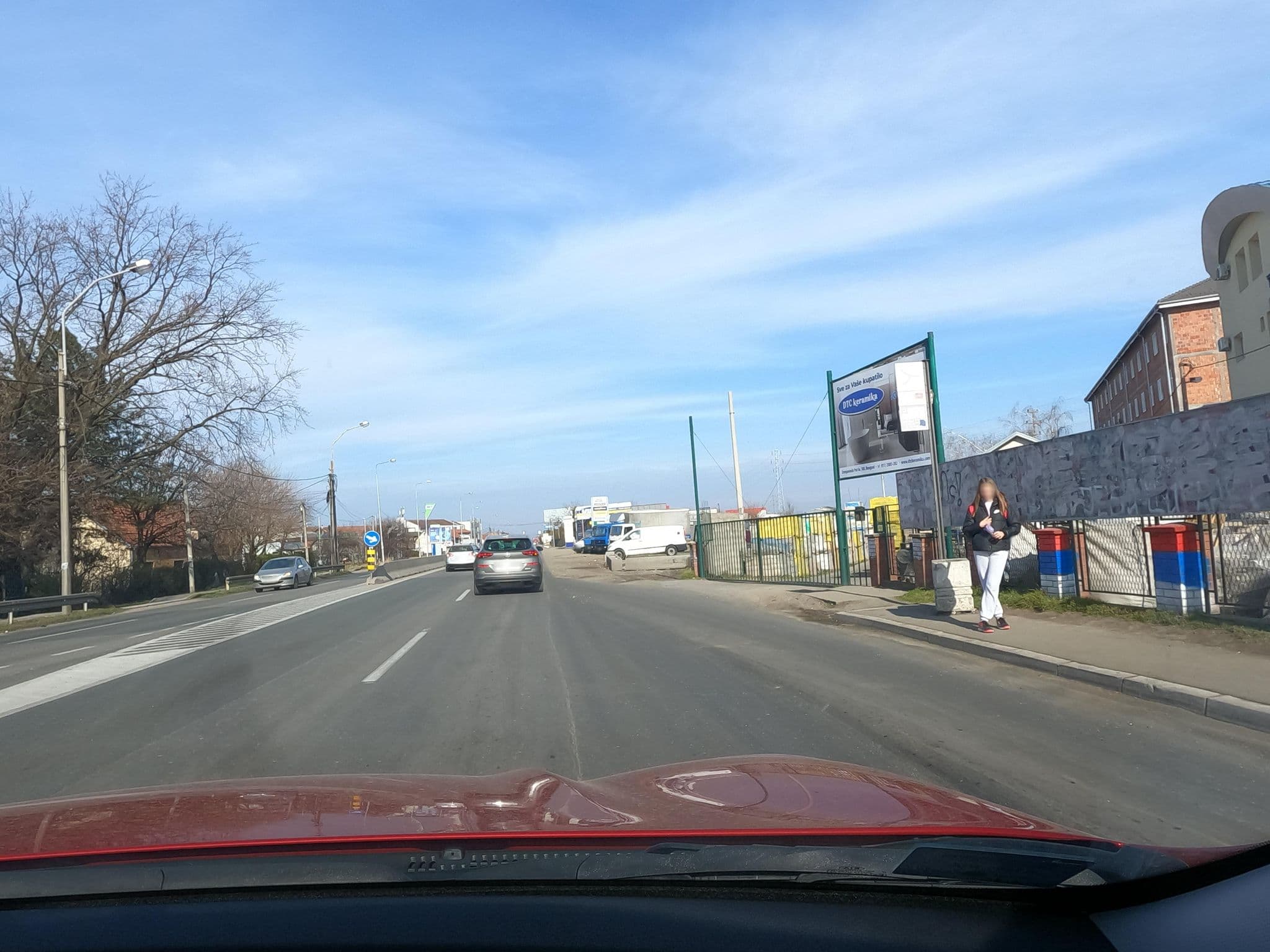 Street view near Eleanor, Borča — © borovac (CC BY-SA · Mapillary)