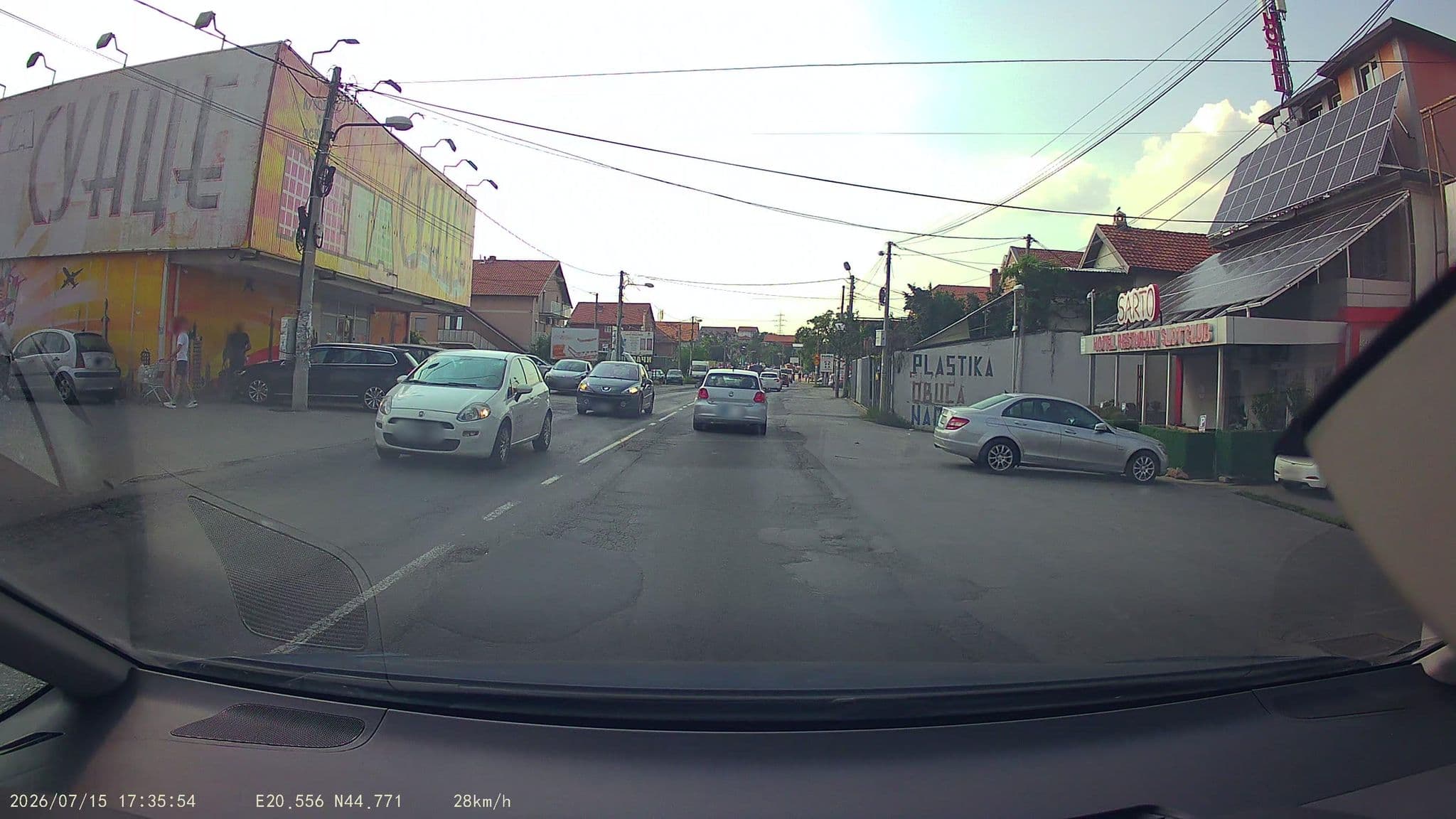 Street view near Villa Sarto, Vinča — © pmilanovic (CC BY-SA · Mapillary)