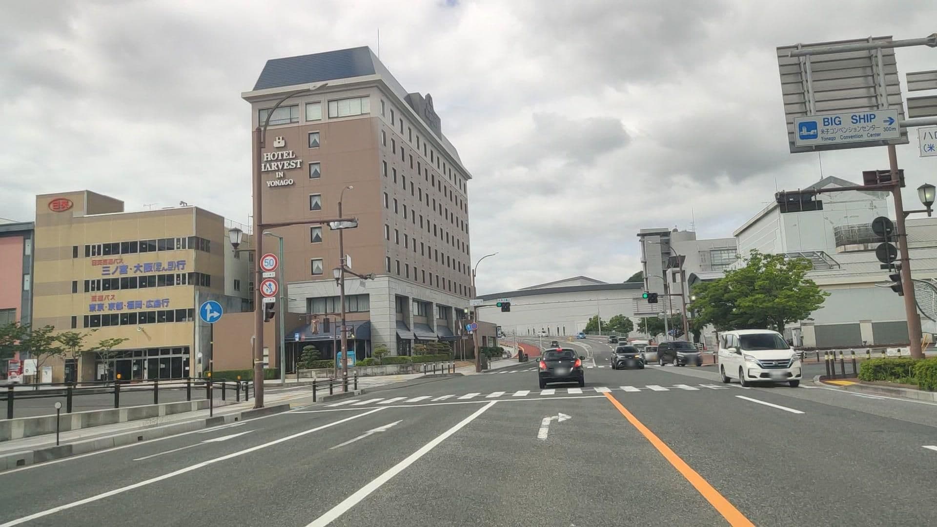 Street view near 米子ターミナルホテル松田, Yonago — © drivephotograph (CC BY-SA · Mapillary)