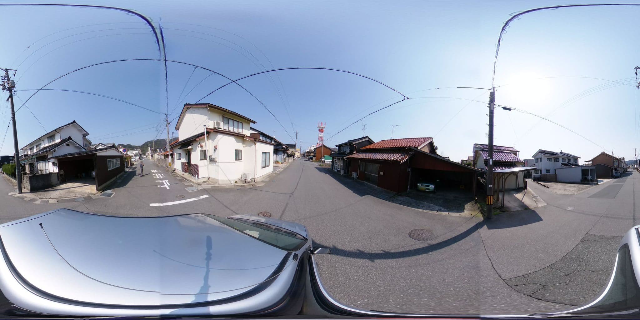 Street view near minato guesthouse, Sakaiminato — © potaro67v (CC BY-SA · Mapillary)